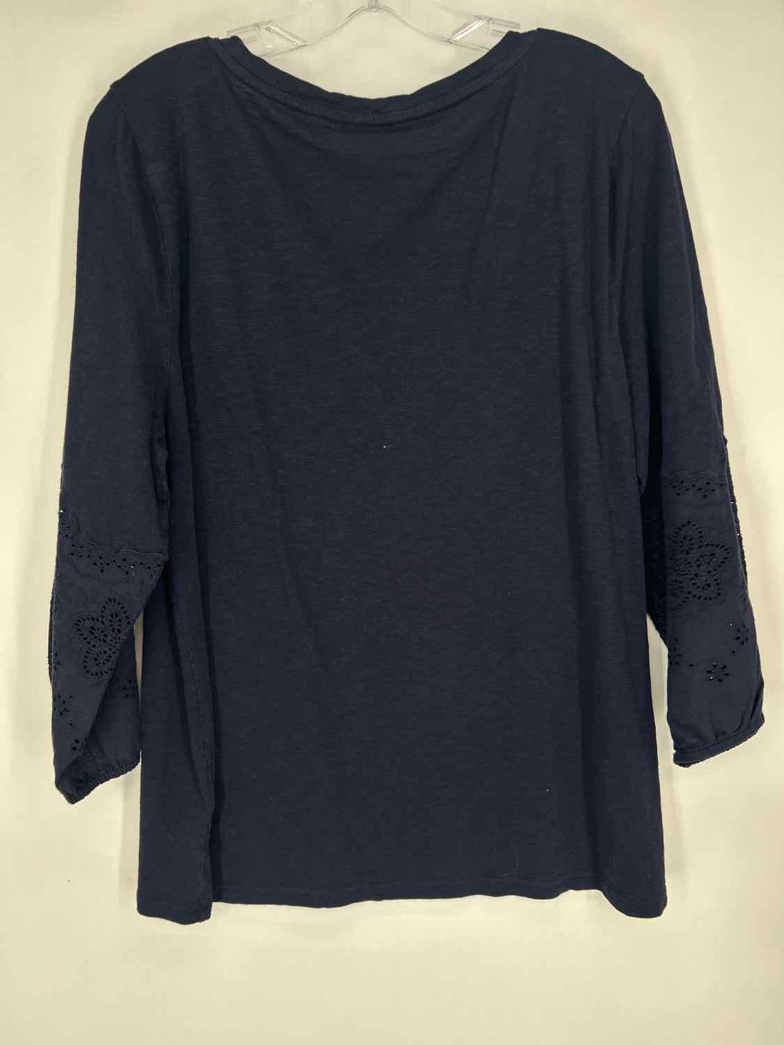 Talbots Size XL Navy Long Sleeve