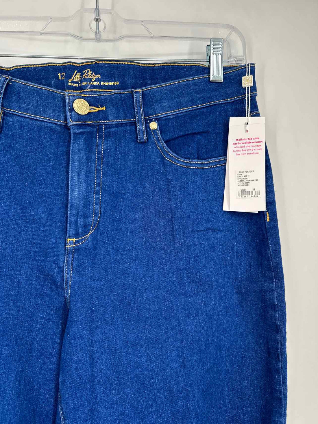 Lilly Pulitzer 12 Medium Wash NWT Lilly Pulitzer Pants