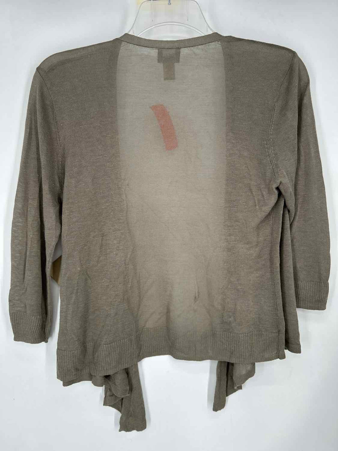 Chicos Size 1(M) Dusty Green Ramie/Rayon NWT Cardigan