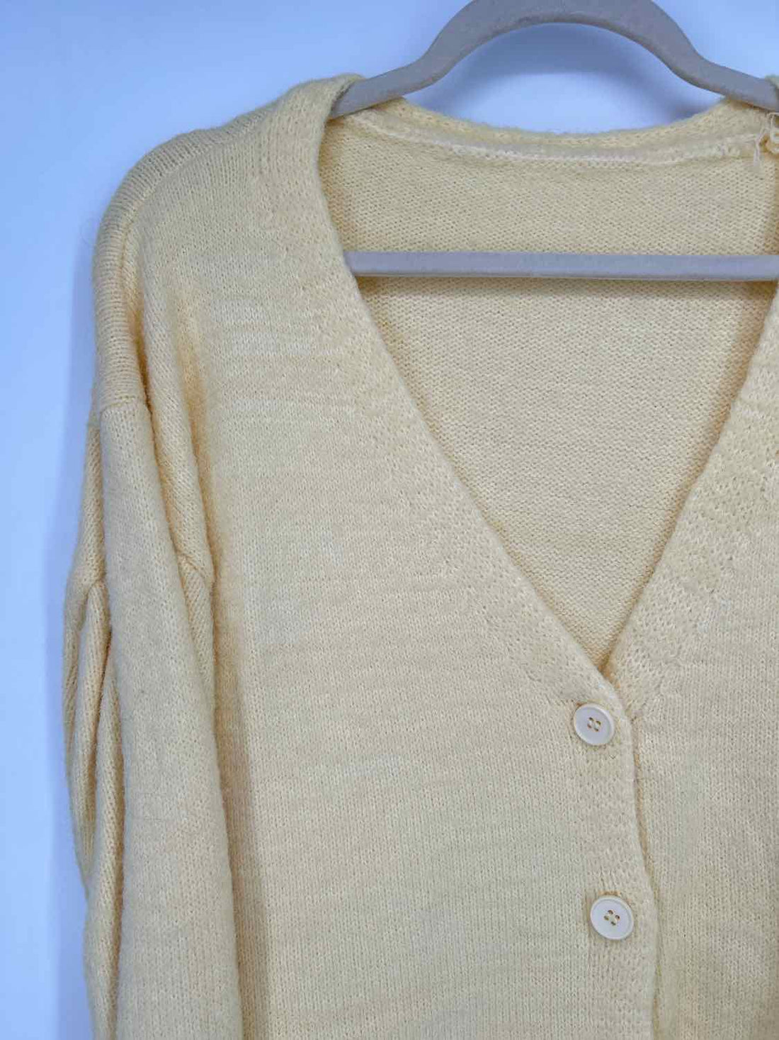 Musera Size S Yellow Cardigan
