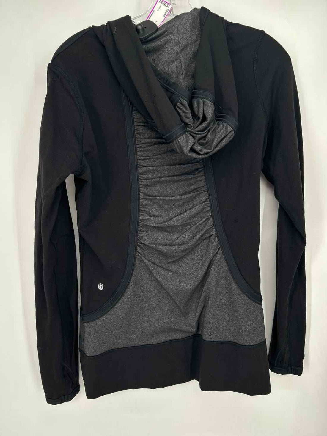 Lululemon Size 8 Black & Gray Active Jacket