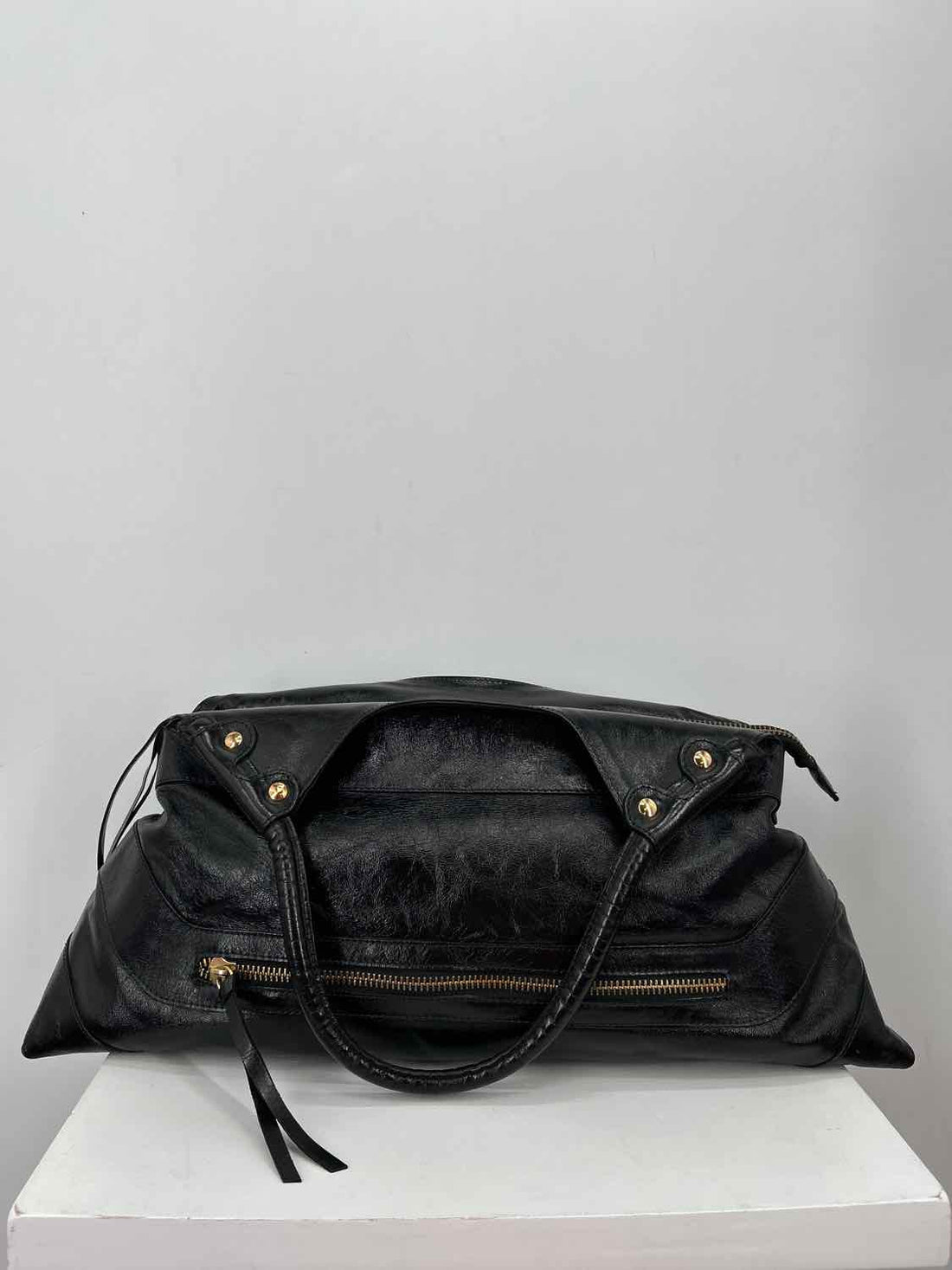 Gianni Chiarini Black Genuine Leather Shoulder