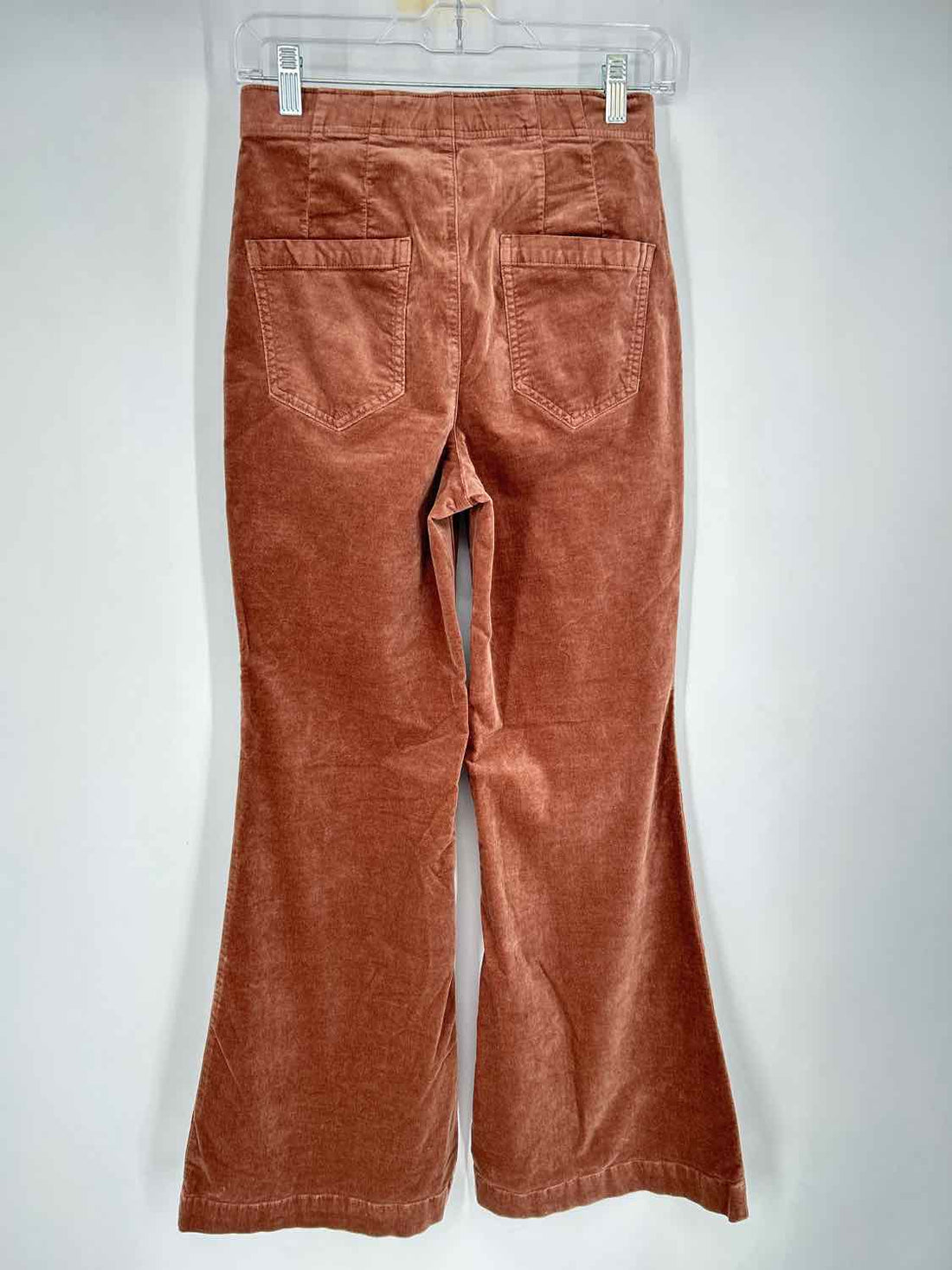 Pilcro Size 27/4 Brown Velour Pants