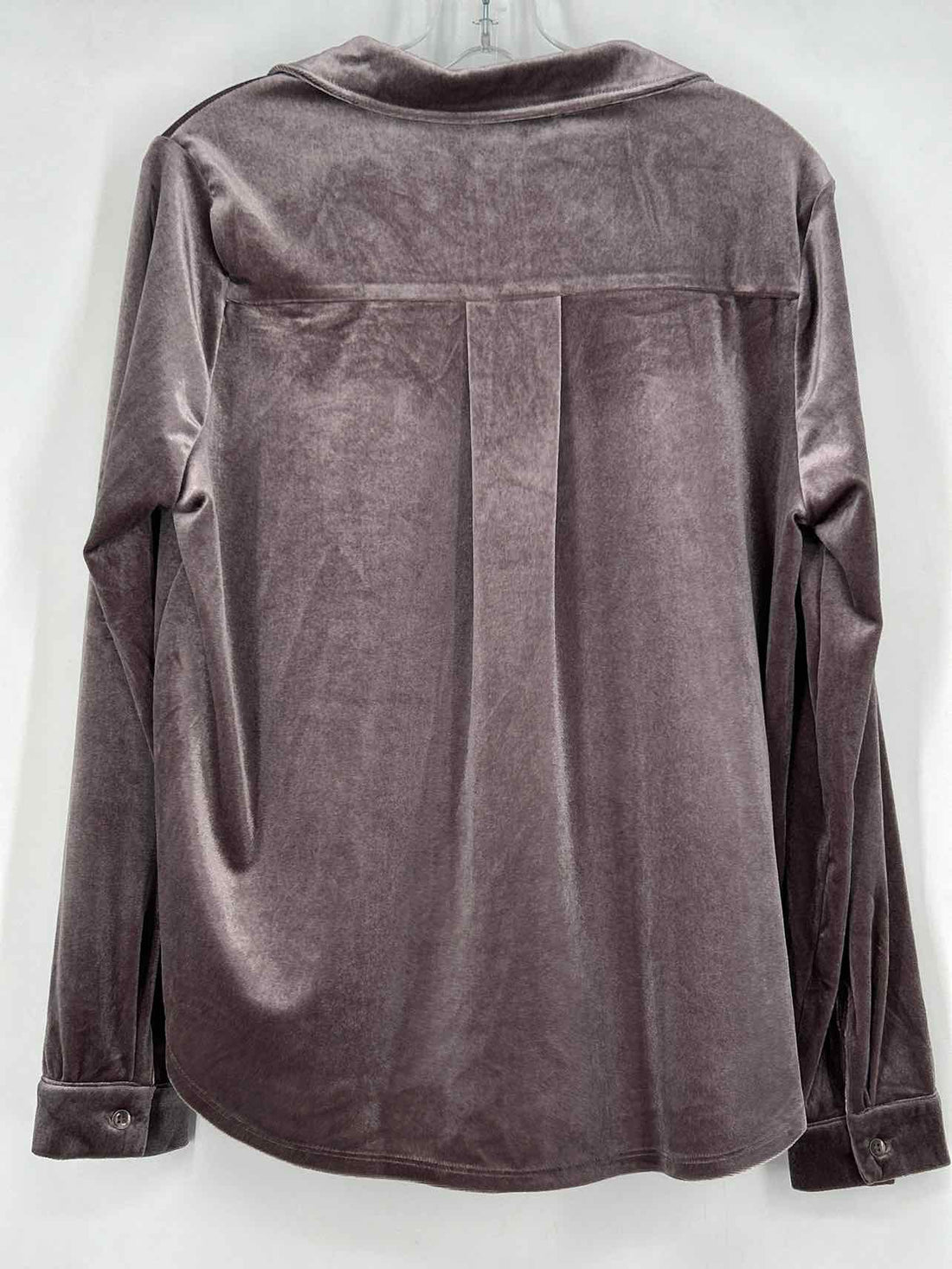 Easel Size S Dusty Purple Velvet Long Sleeve