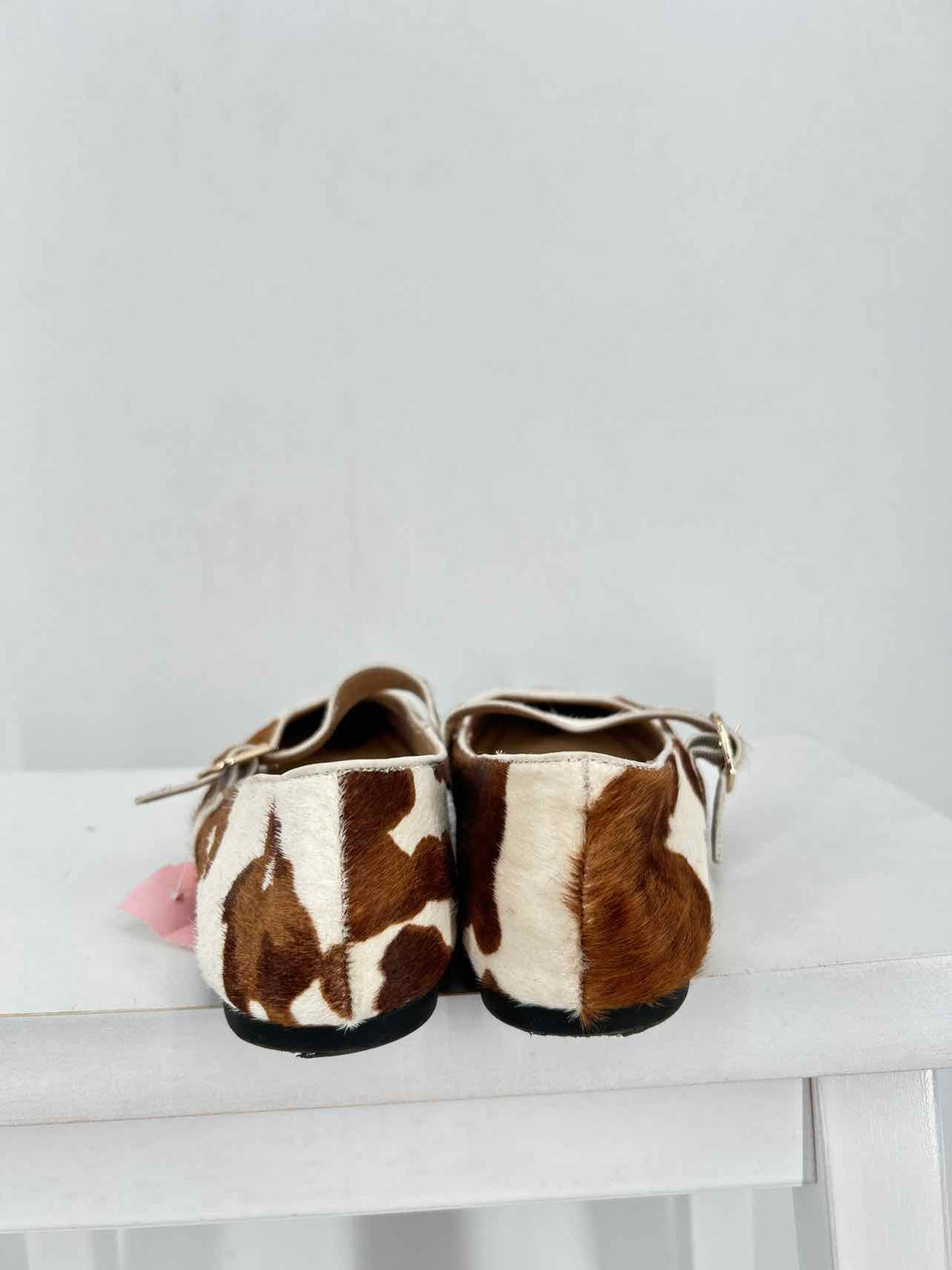 INC Women Size 8.5 Cow Print Flats