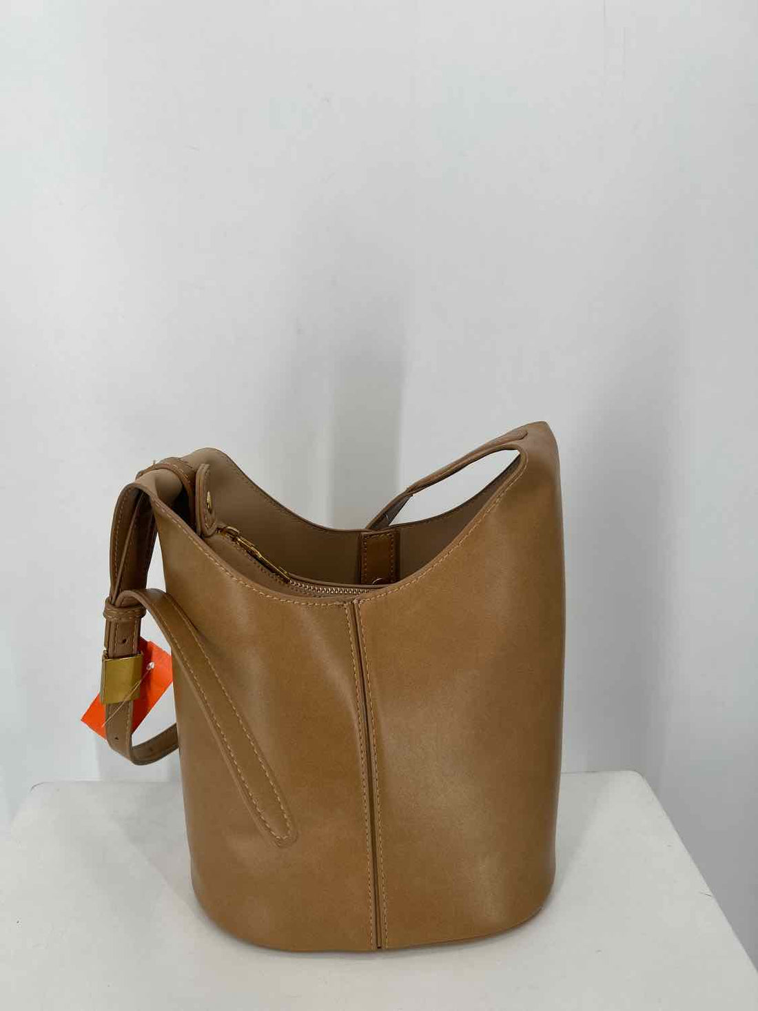 Antik Kraft Tan Faux Leather Pre Owned Shoulder