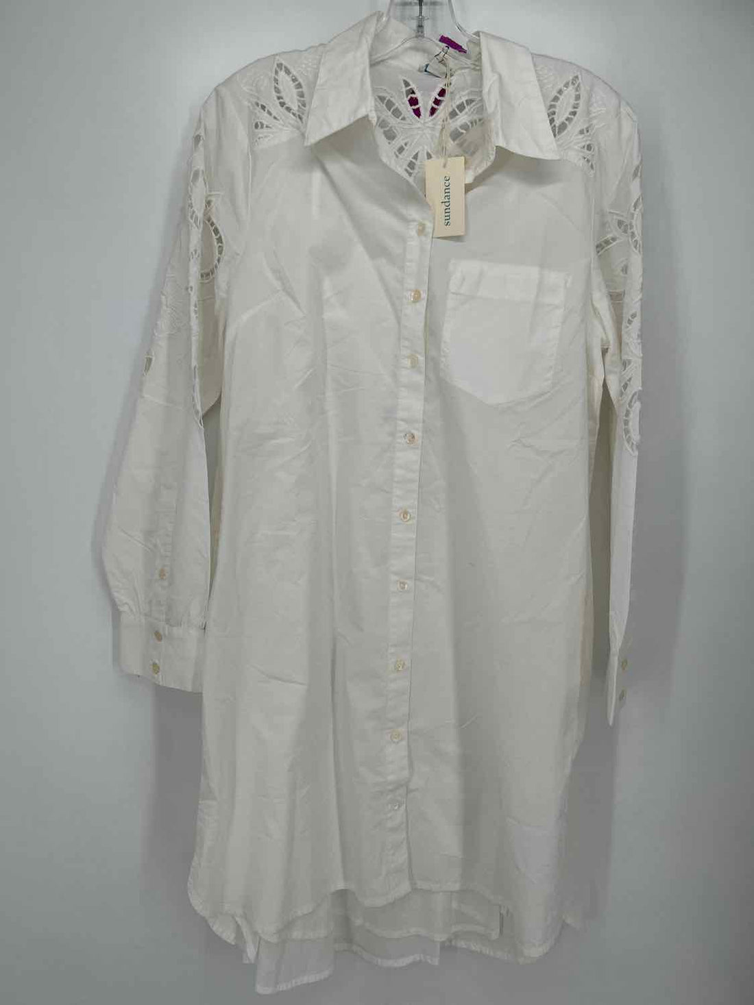 Sundance Size S White Eyelet NWT Dress
