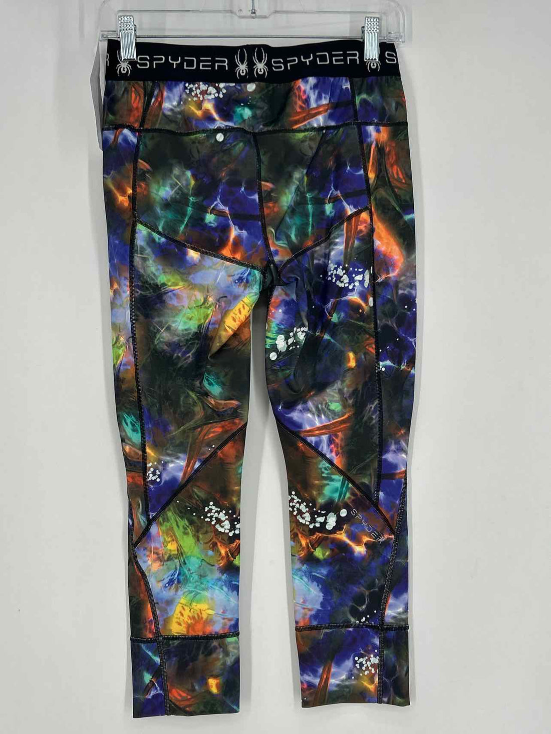 Spyder Size M Black Multi Color NWT Active 2 PC Set