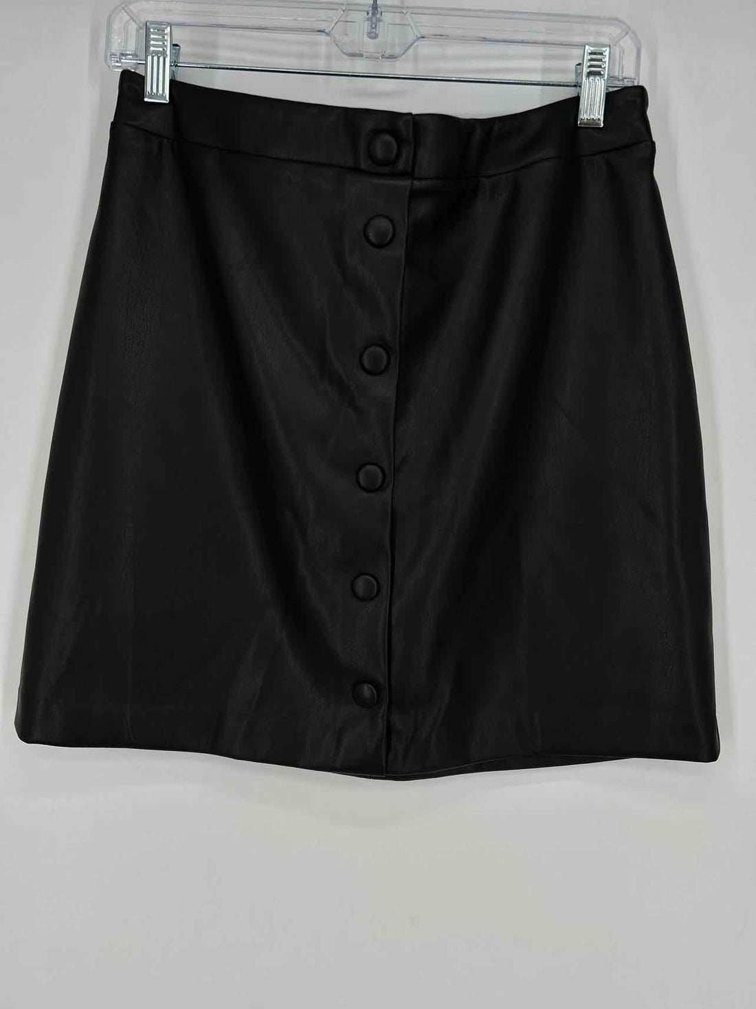 Loft Size 6 Black Faux Leather NWT Skirts