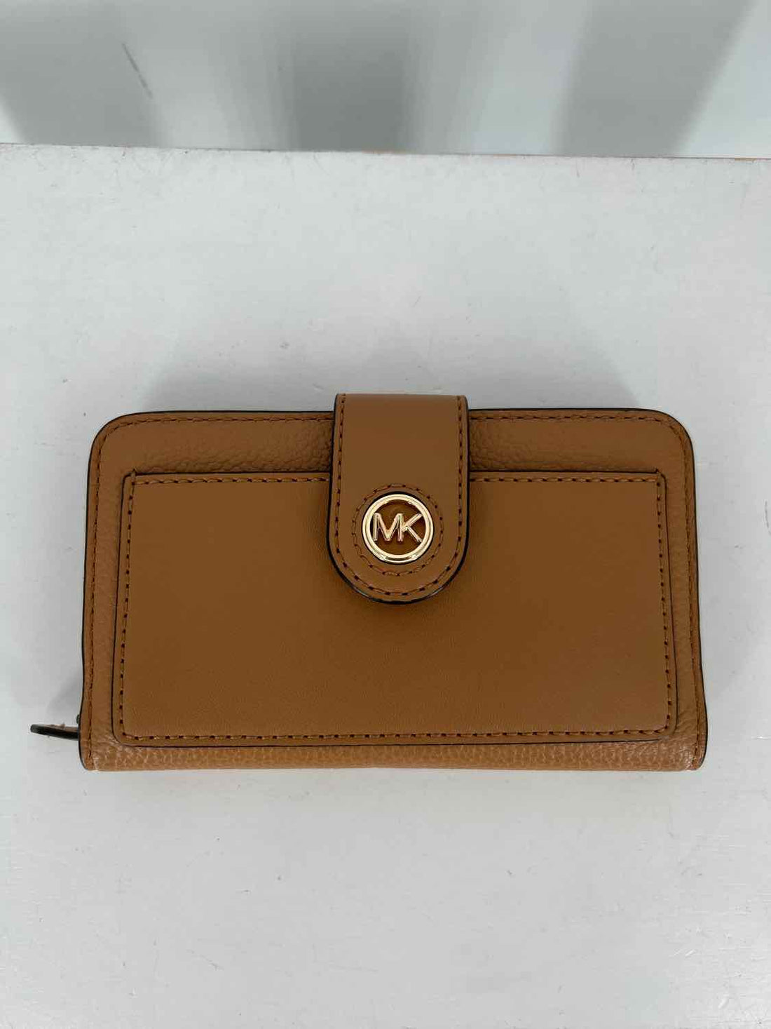 Michael Kors Tan Pebbled Leather Wallet