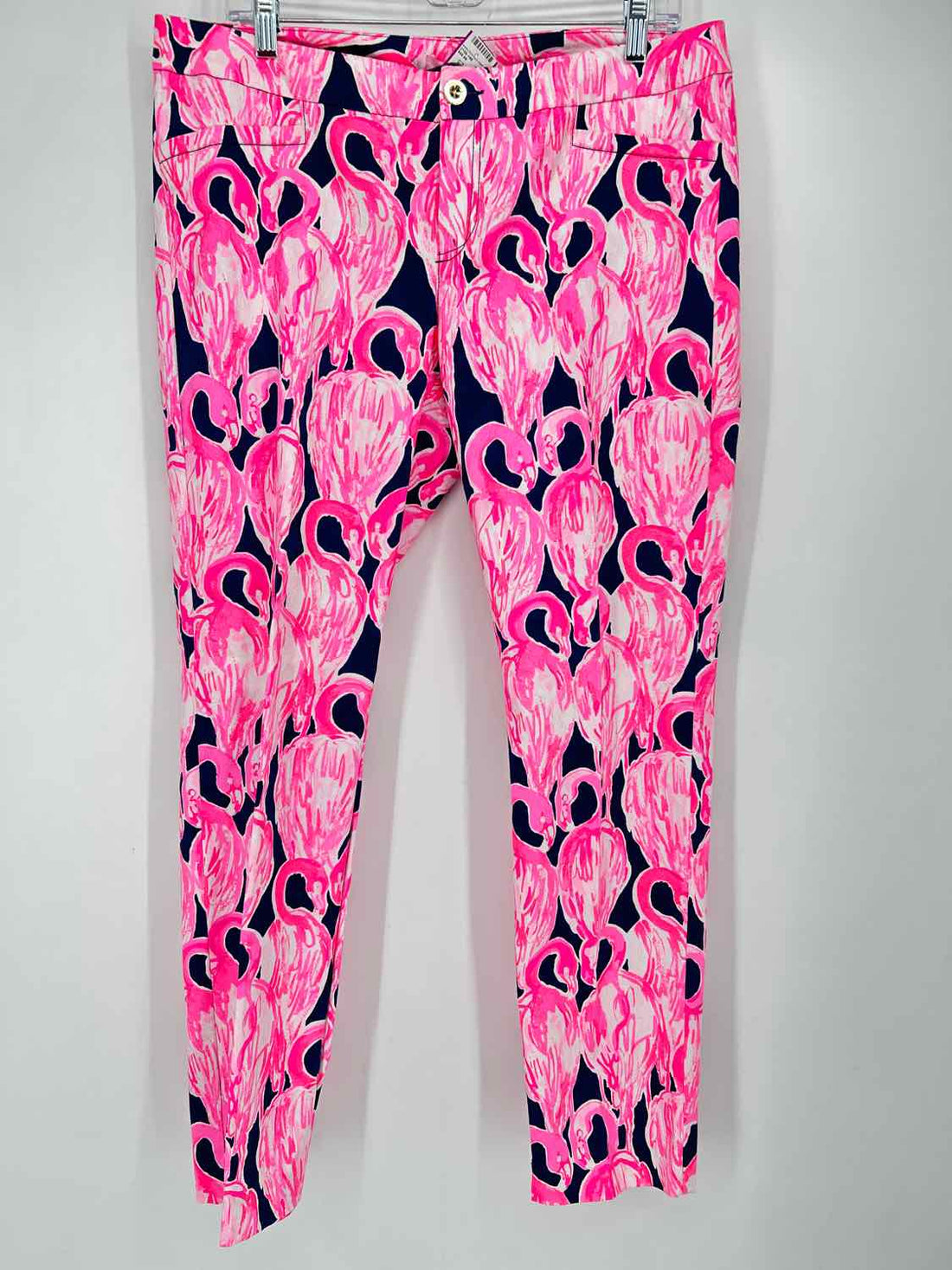 Lilly Pulitzer 12 Navy & Pink Print Lilly Pulitzer Pants