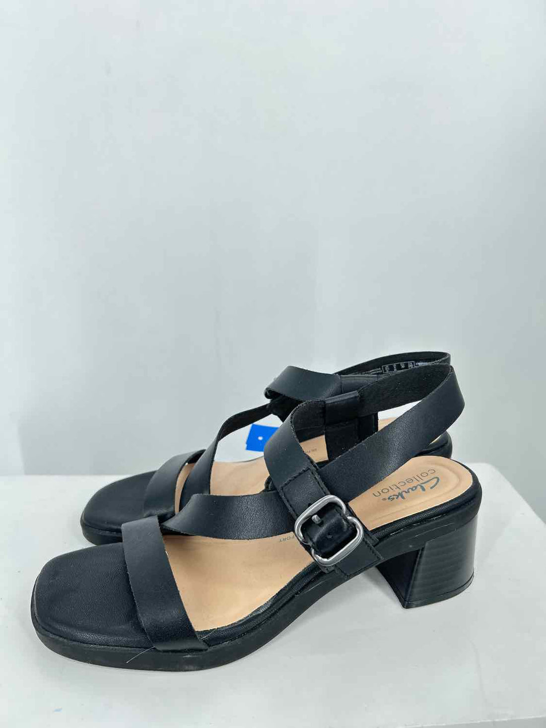 Clarks Women Size 8 Black Sandals