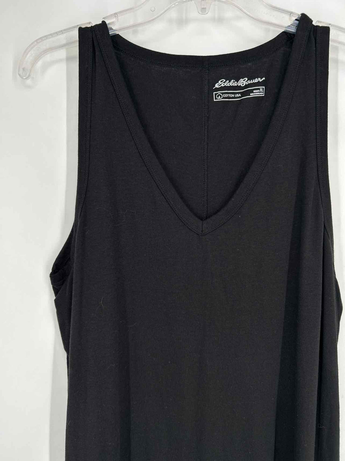 Eddie Bauer Size XL Black Sleeveless Dress
