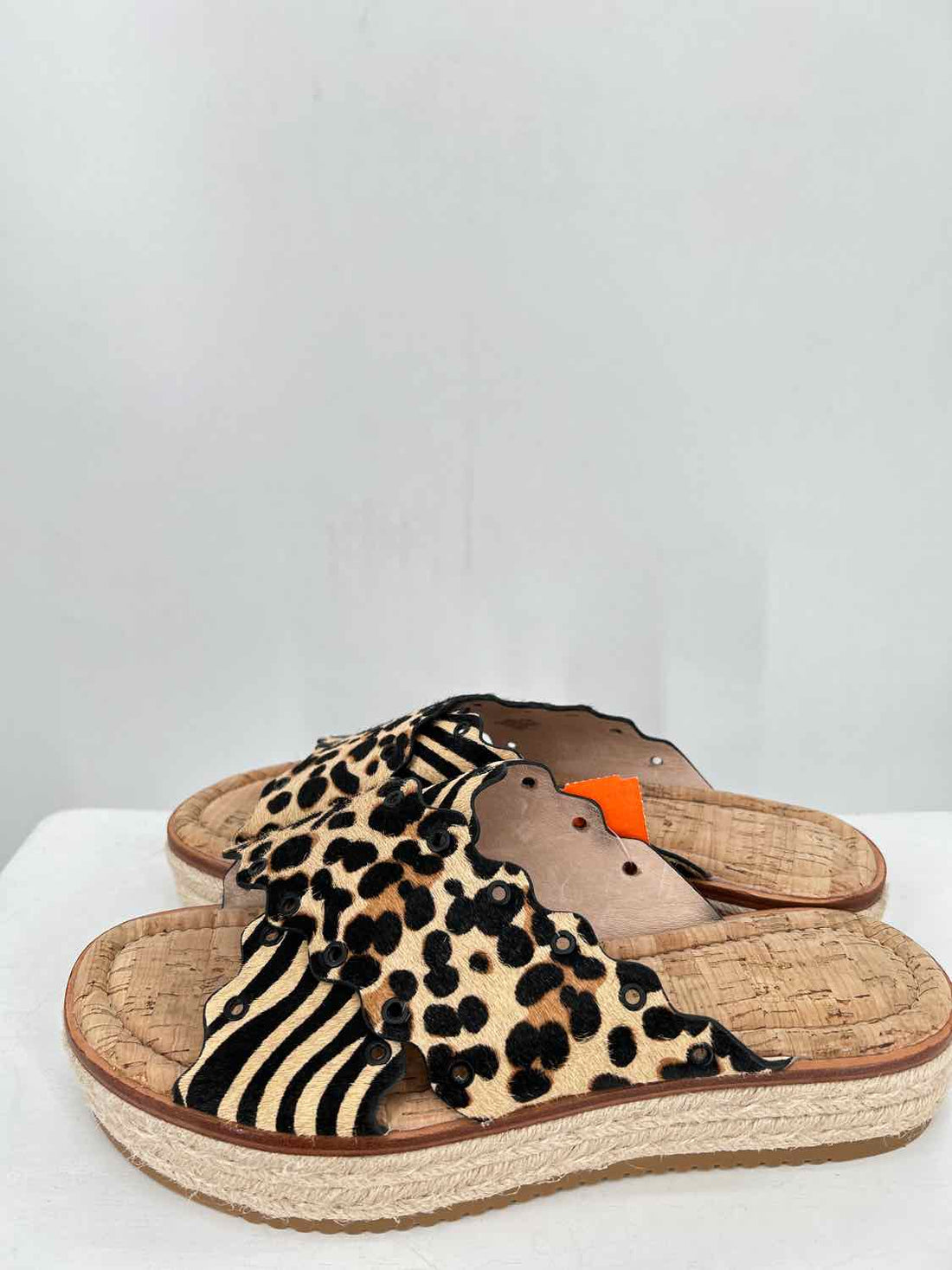 Antonio Melani Women Size 9.5 Leopard Espadrille Sandals