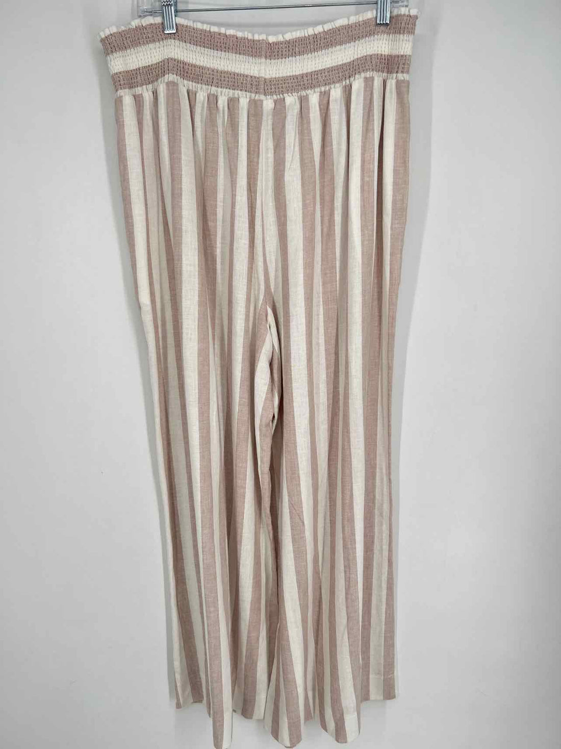 Charlie Page Size XL White Striped Pants