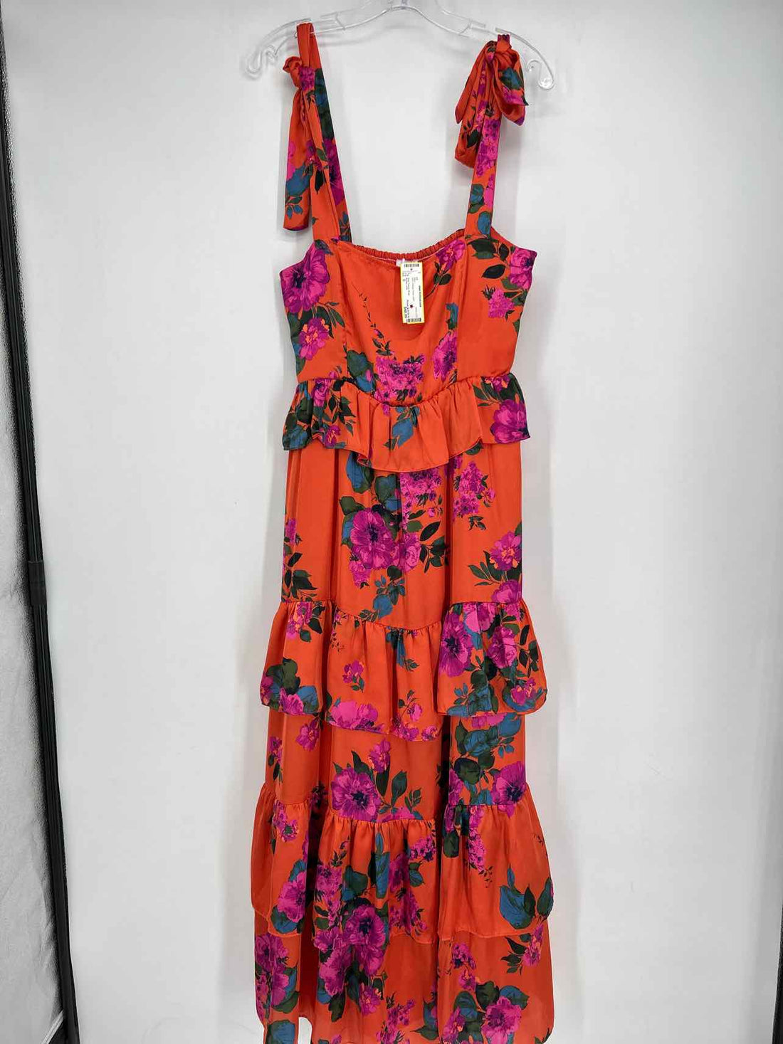 Buddy Love Size S Dark Orange Floral NWT Maxi