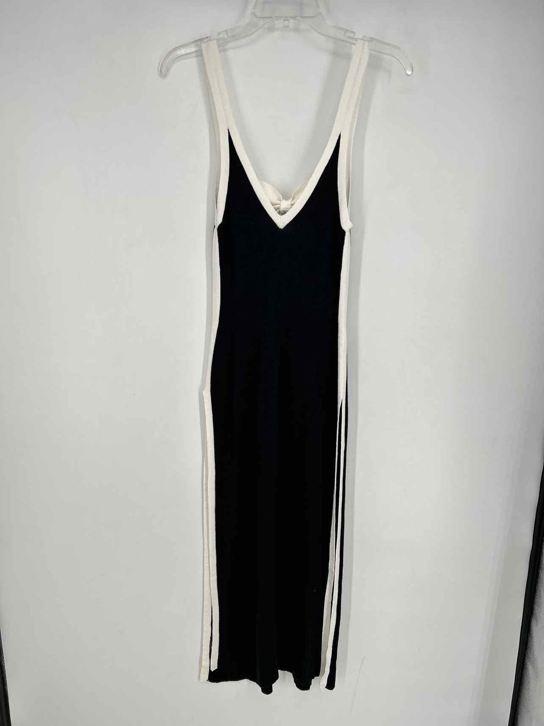 Maeve Size S Black & White Sleeveless Dress