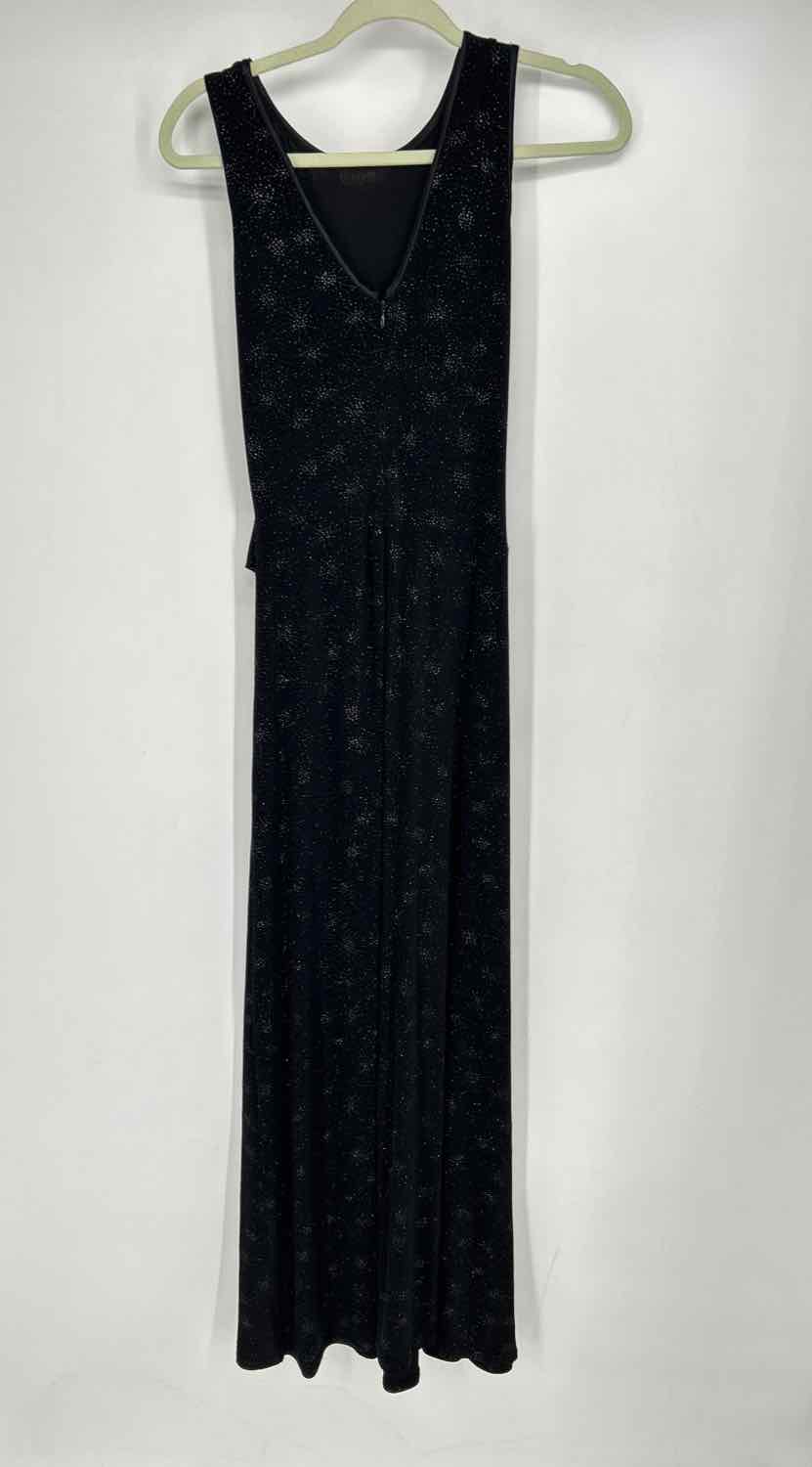 Scott McClintock 8 Black Sparkle Sleeveless Holiday