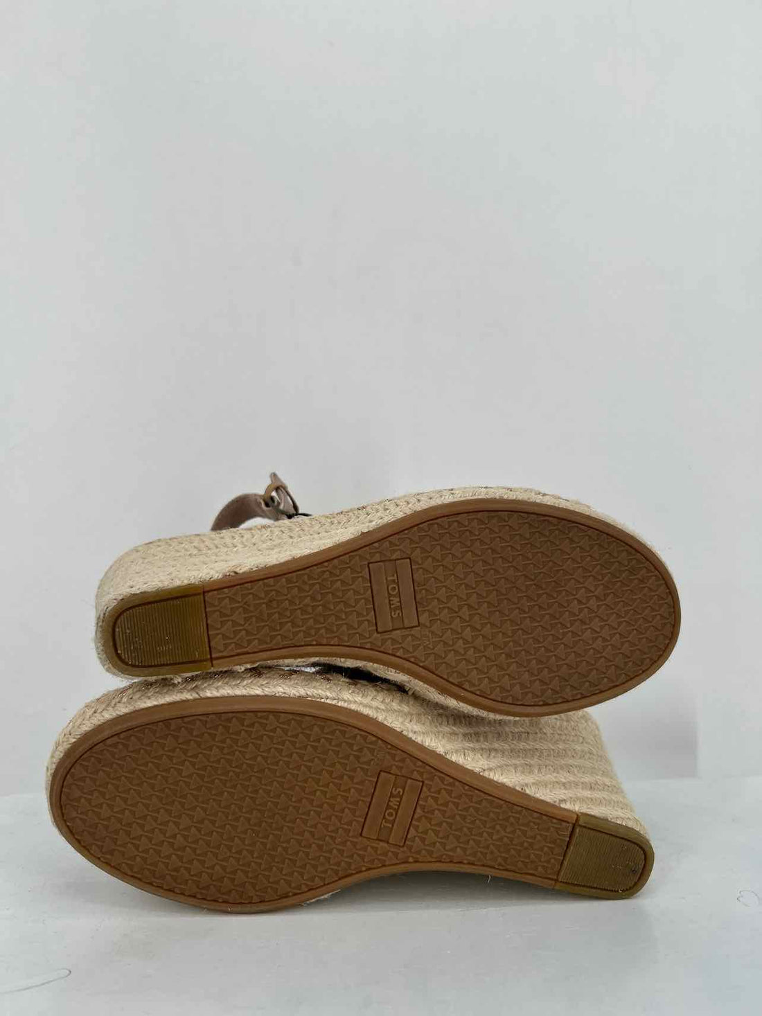 Toms Women Size 7 Blush Espadrilles Wedges
