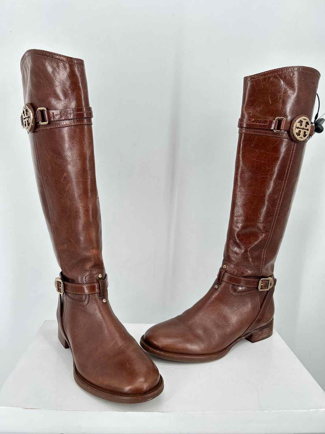 Tory Burch Women Size 6 Brown Riding Boot