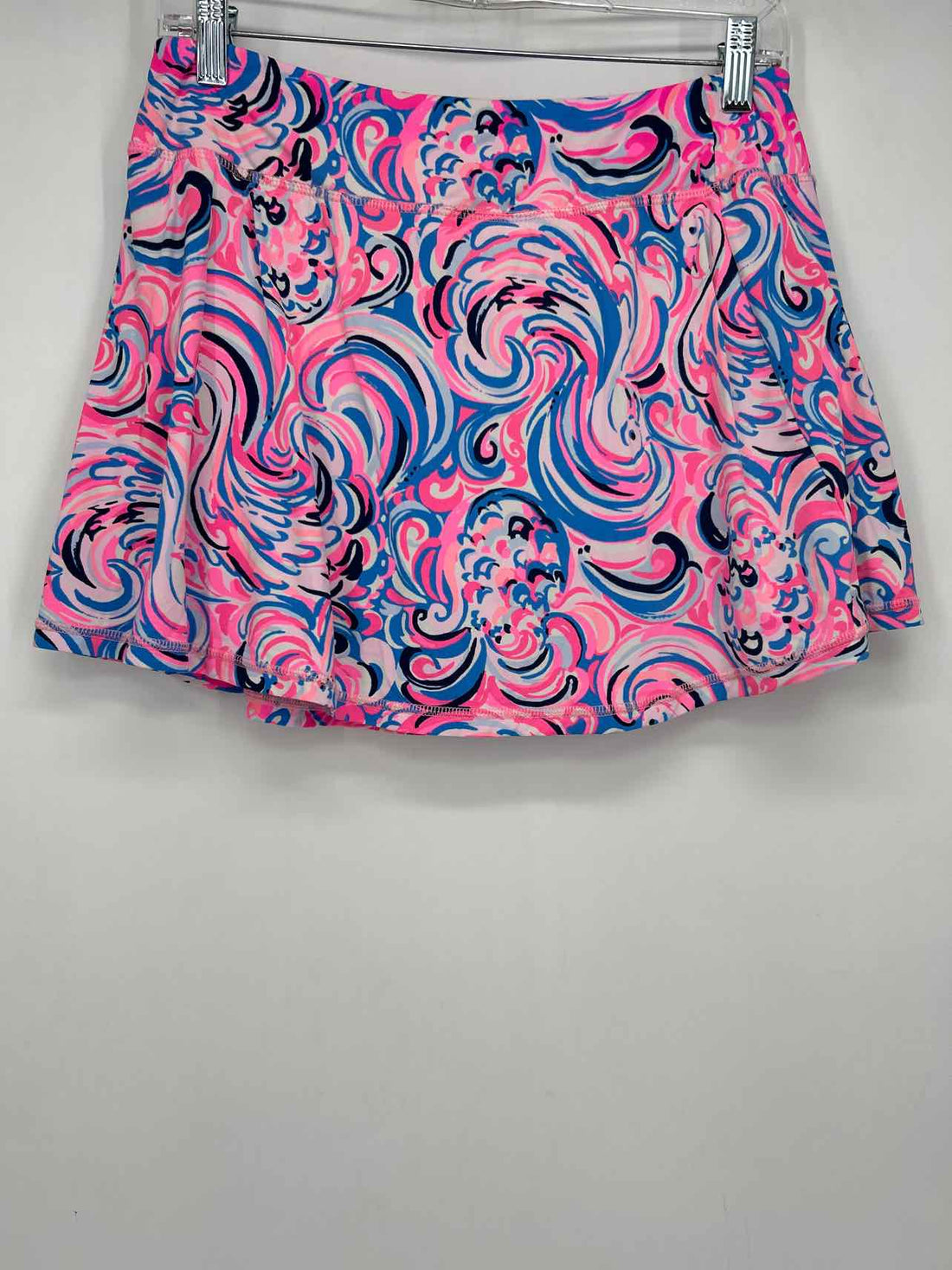 Lilly Pulitzer Luxletic Size M Pink & Blue Print Active Skorts