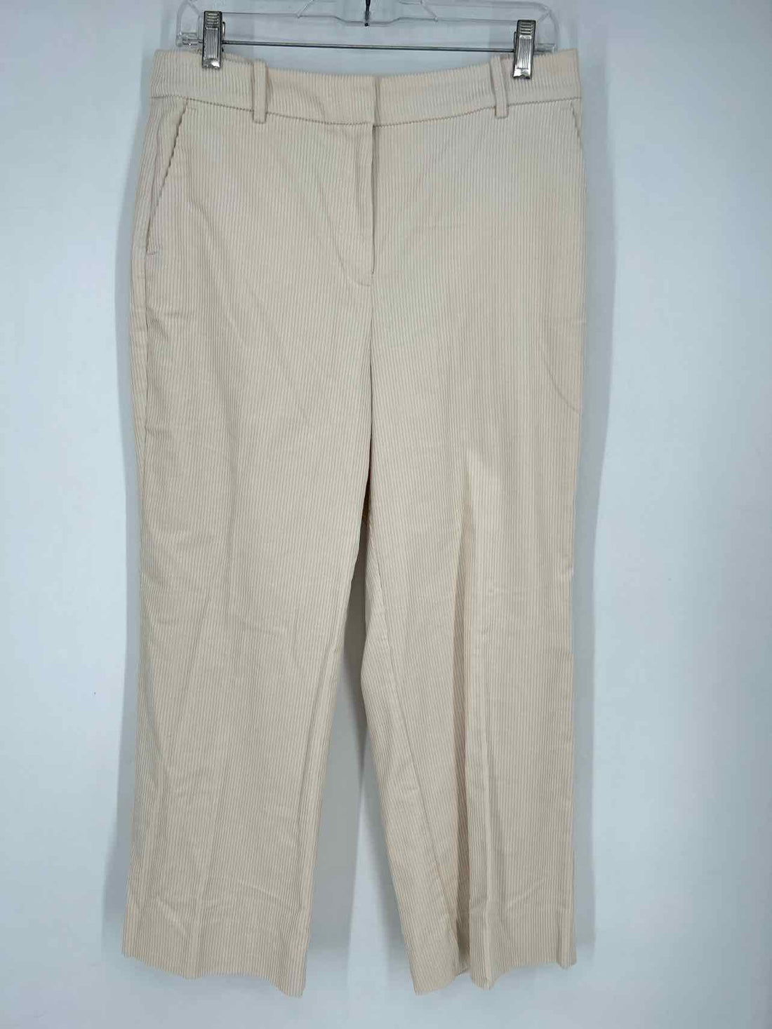 J Crew Size 10 Cream Corduroy Pants