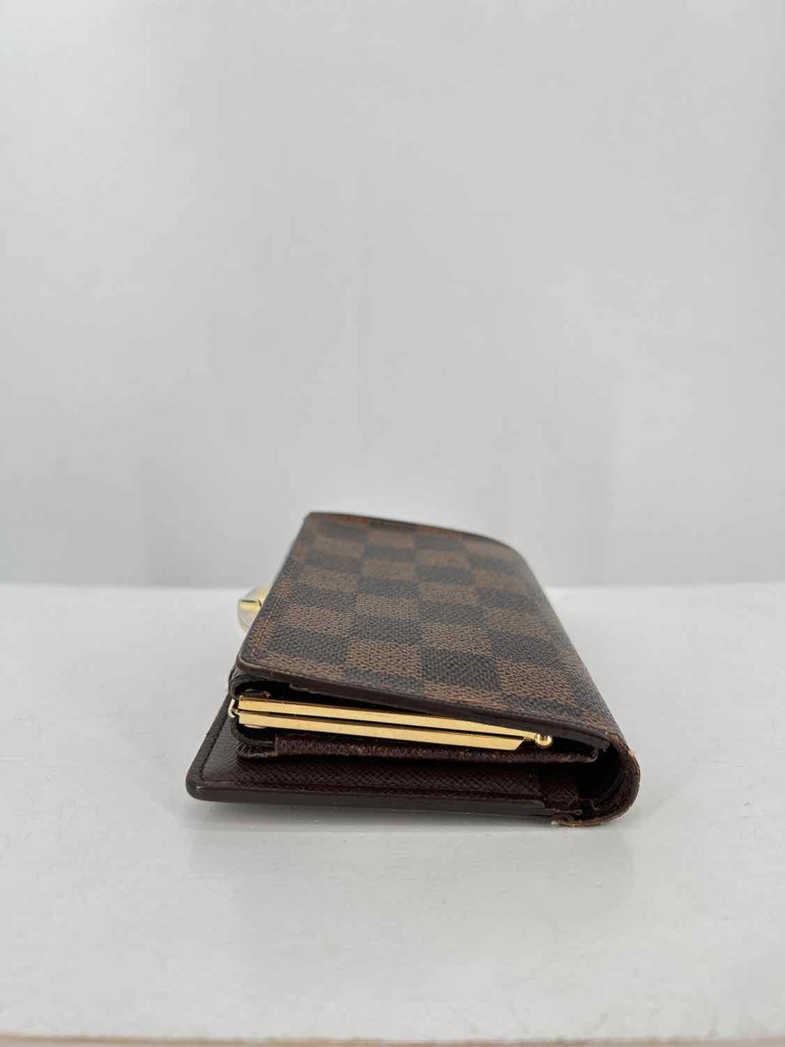 Louis Vuitton Viennois Damier Ebene Coated Canvas Pre Owned LUXURY