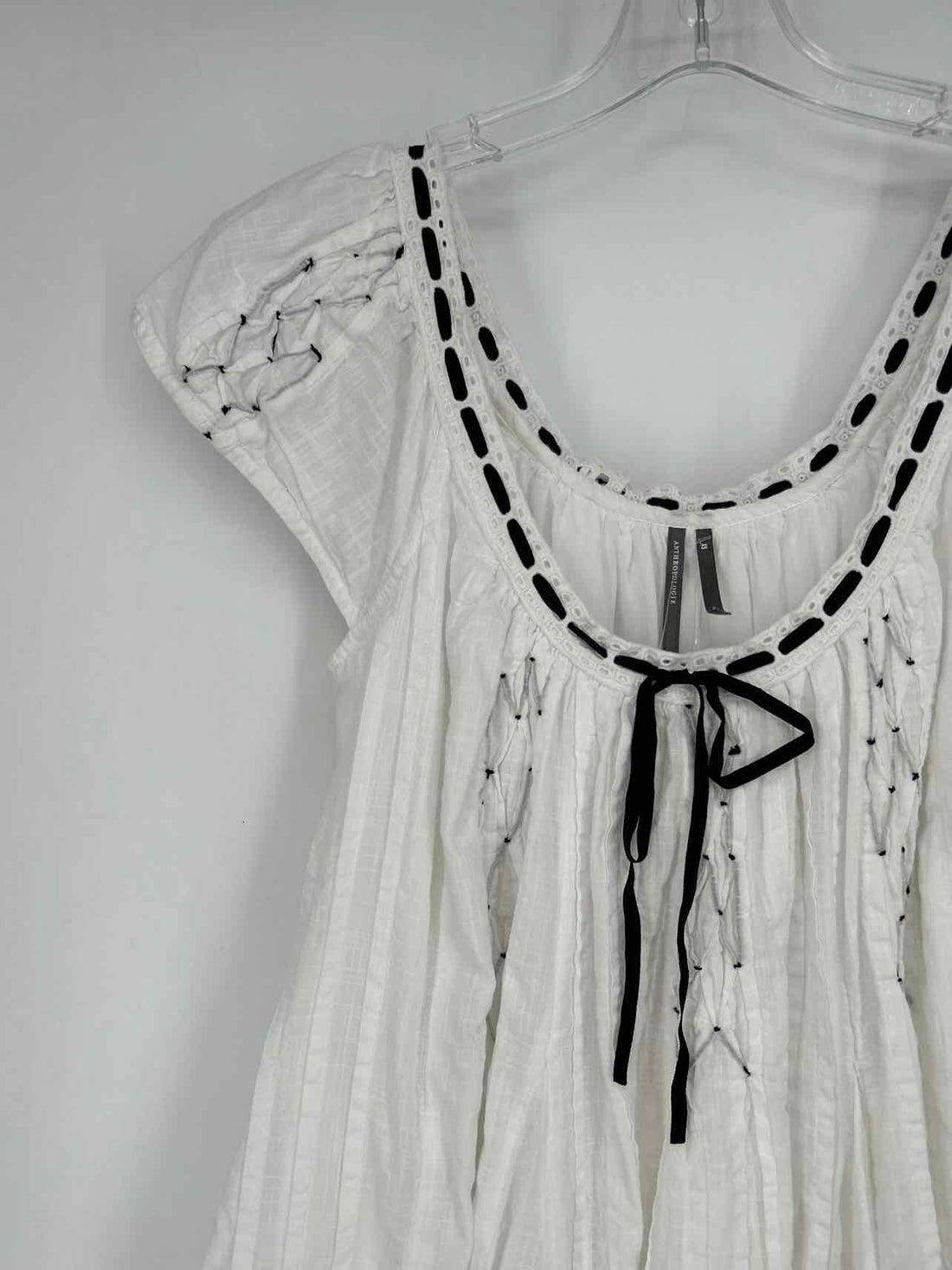 Anthropologie Size XS White Eyelet NWT Dress