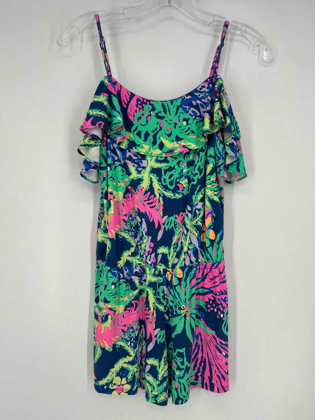 Lilly Pulitzer XS Navy Print Lilly Pulitzer Romper