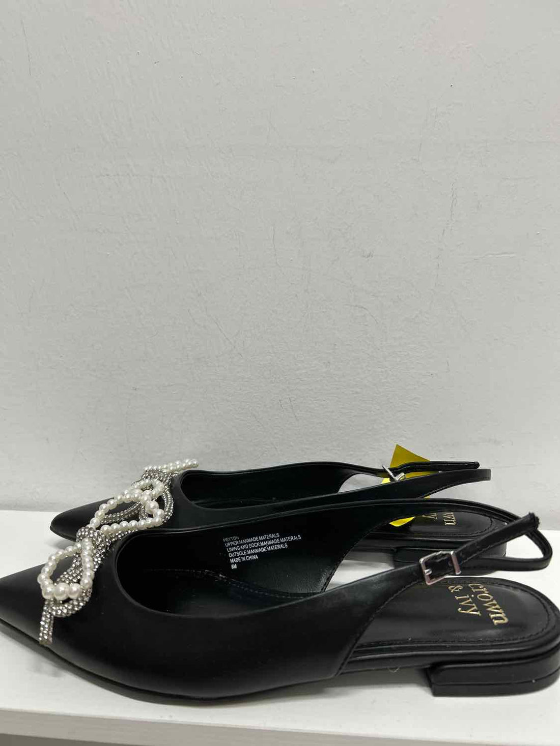 Crown & Ivy Women Size 8 Black Flats