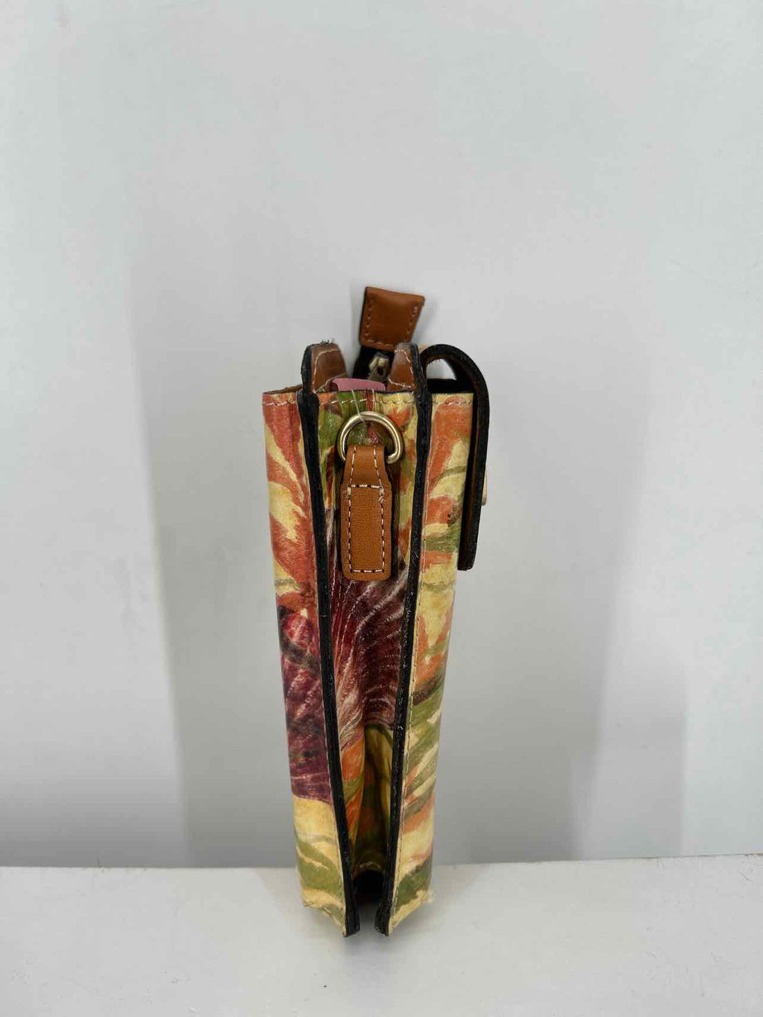 Patricia Nash Yellow Print Crossbody