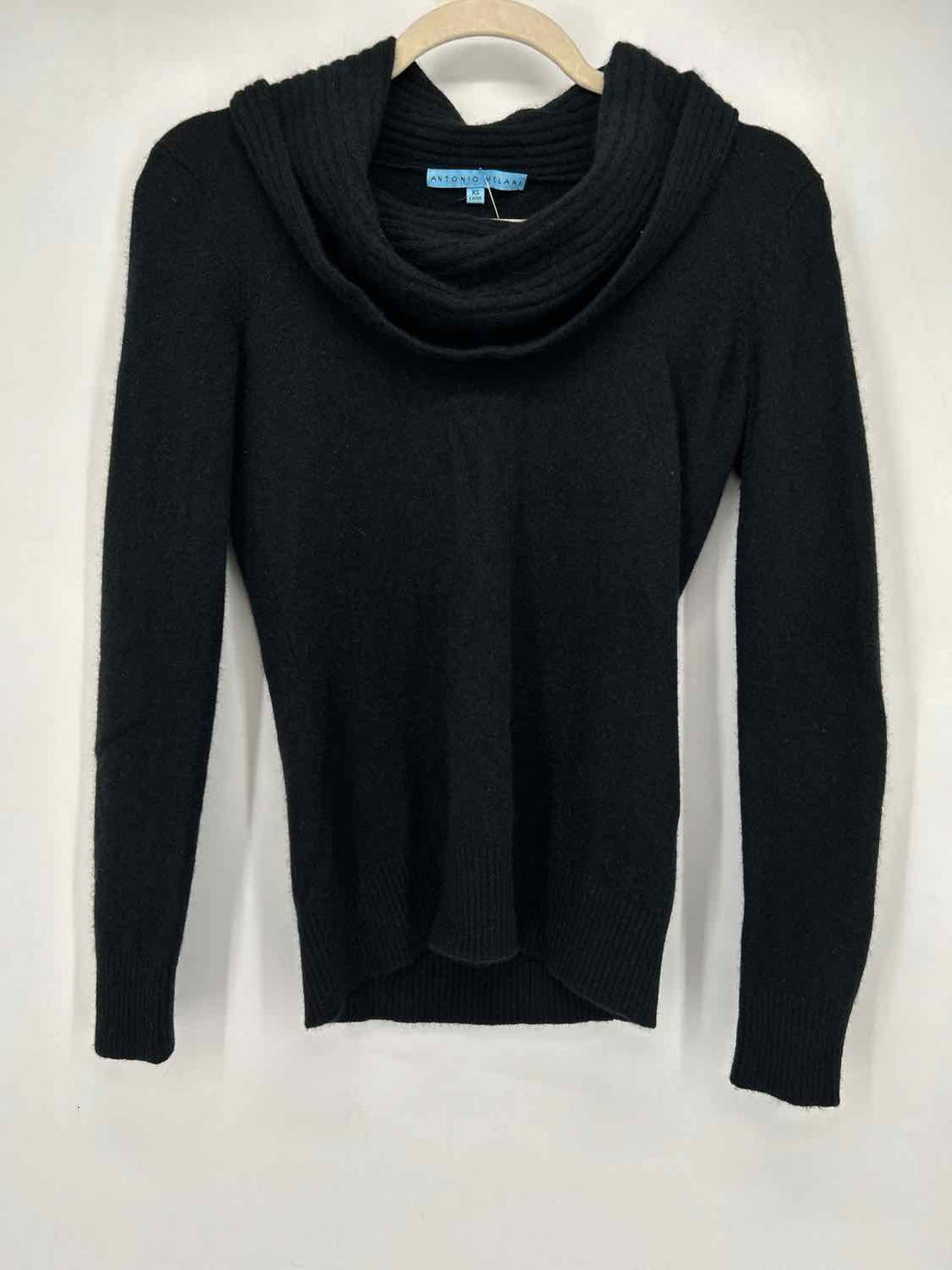 Antonio Melani Size XS Black Cashmere Sweater