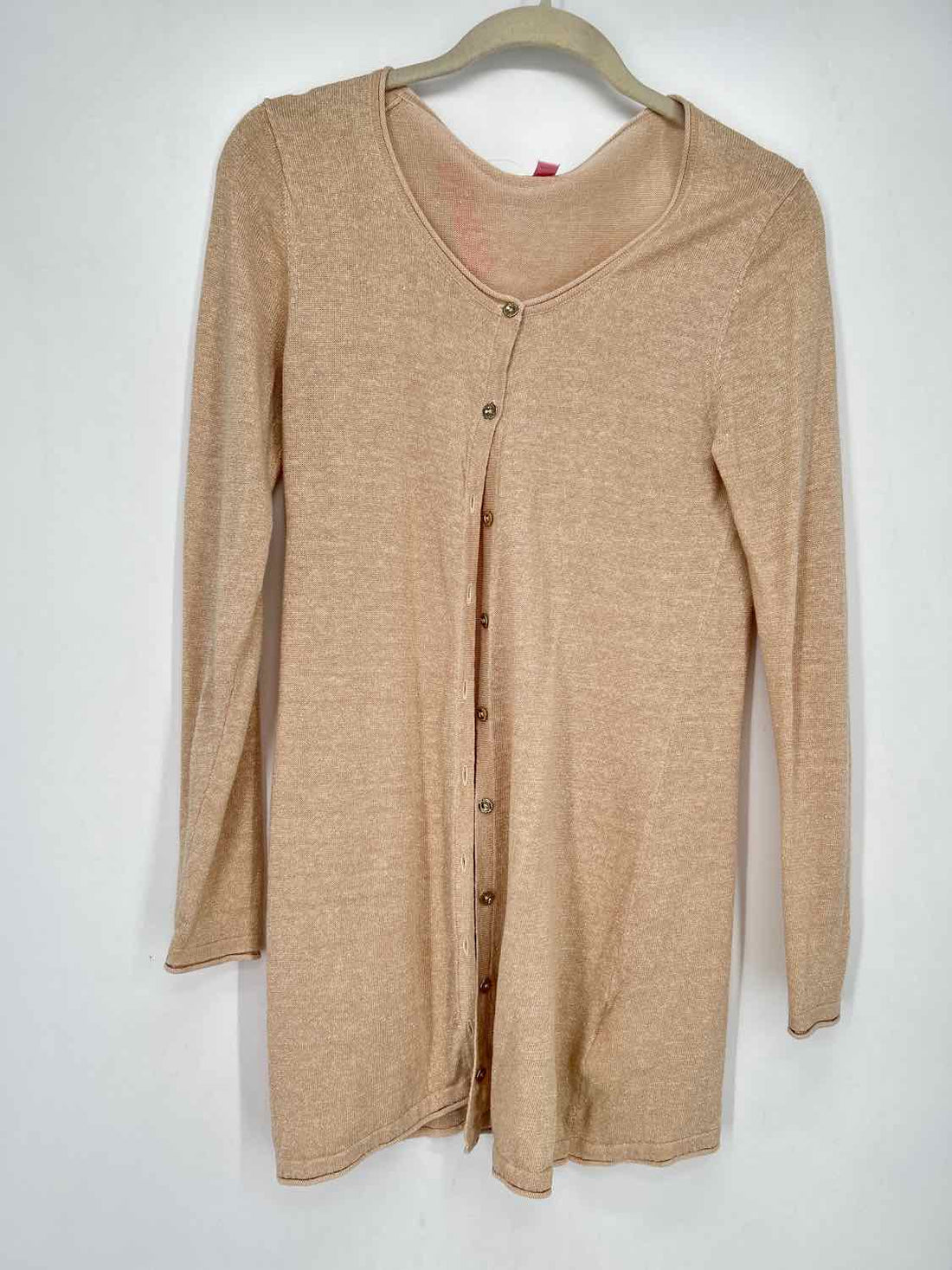 Lilly Pulitzer Size S Gold Cardigan