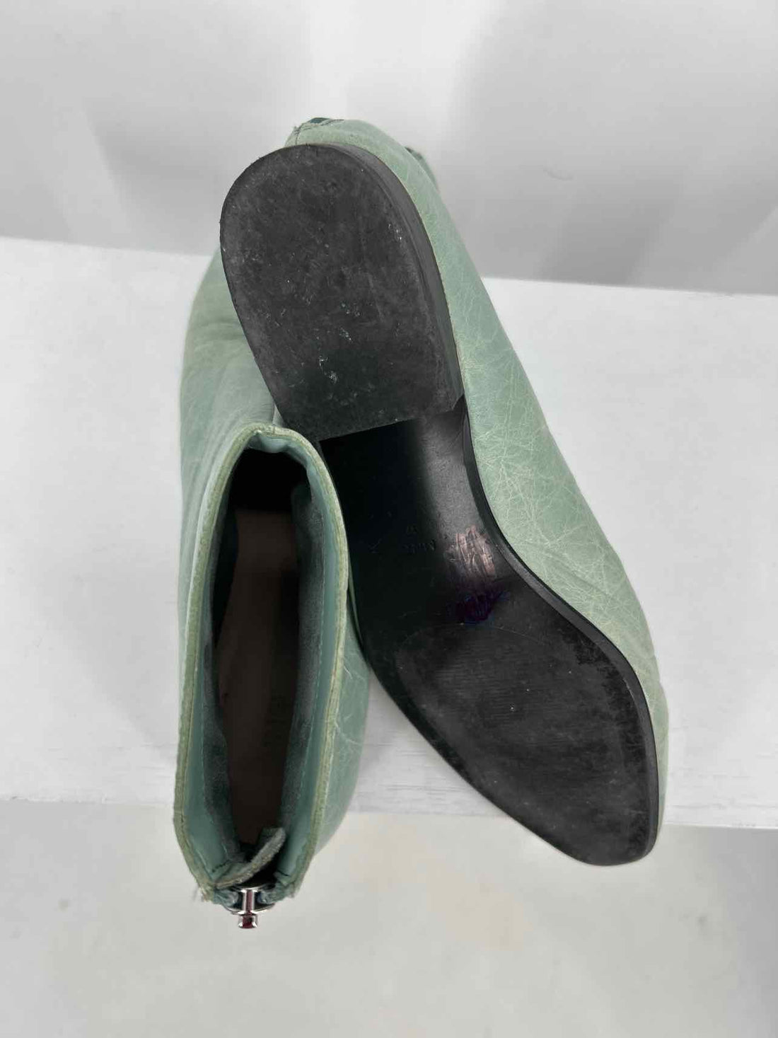 MNG Women Size 37 Light Sage Ankle Boot