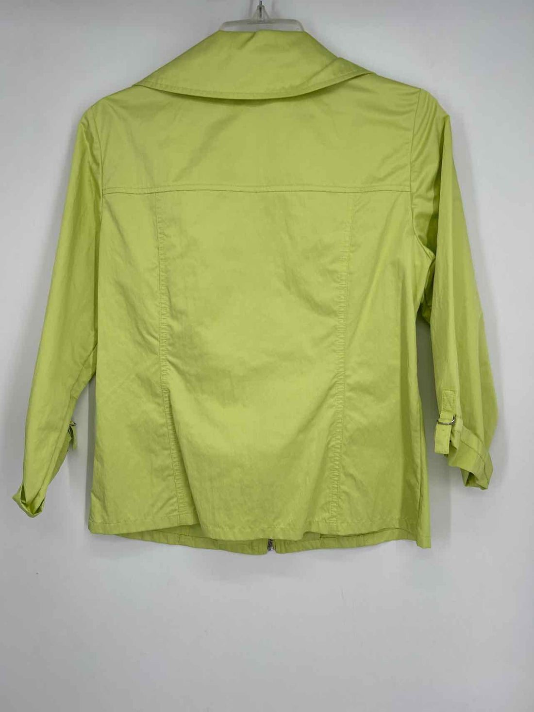 Chicos Size 0 (4) Neon Green Jacket