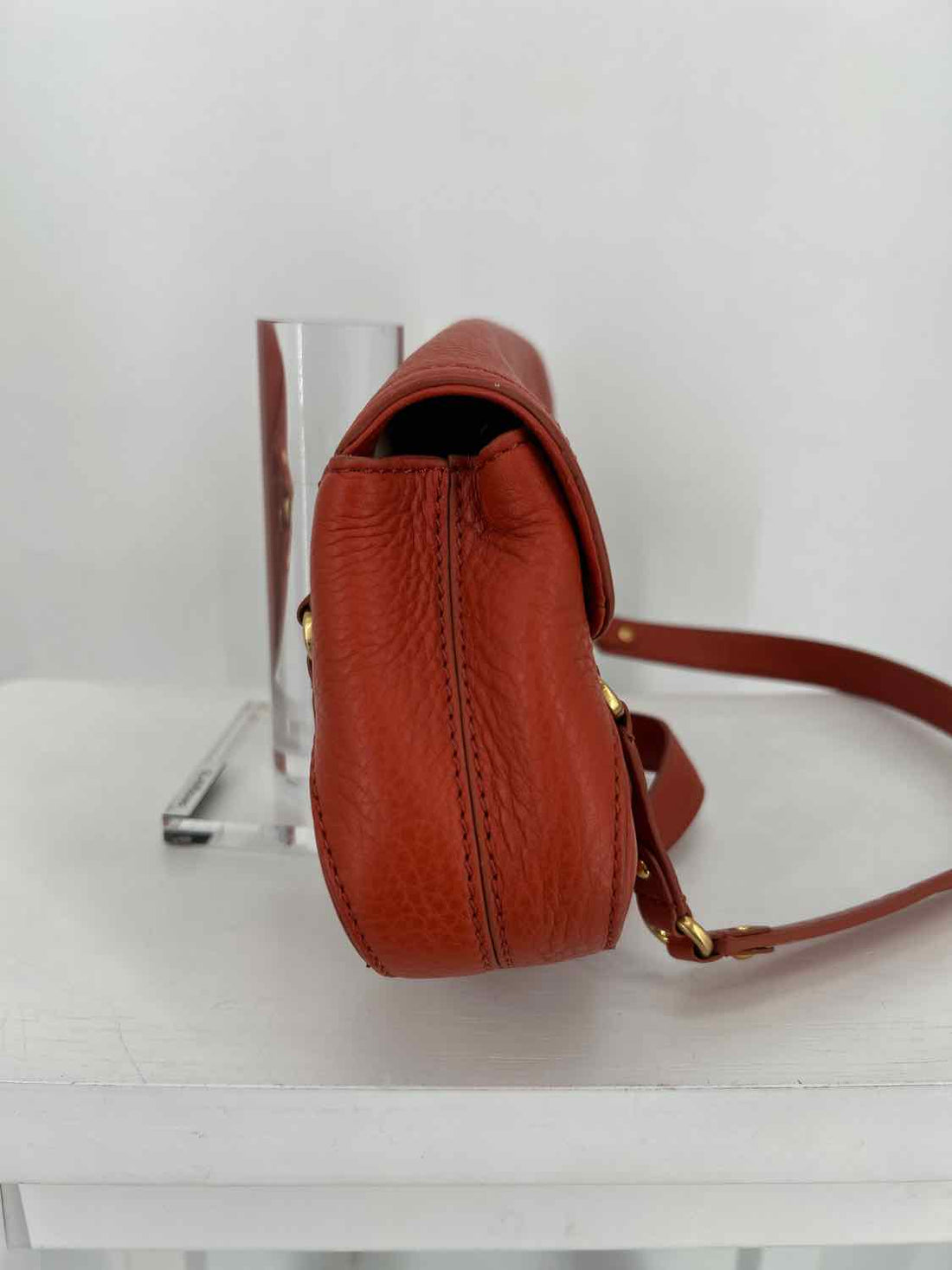 Cole Haan Dark Orange Shoulder Purse