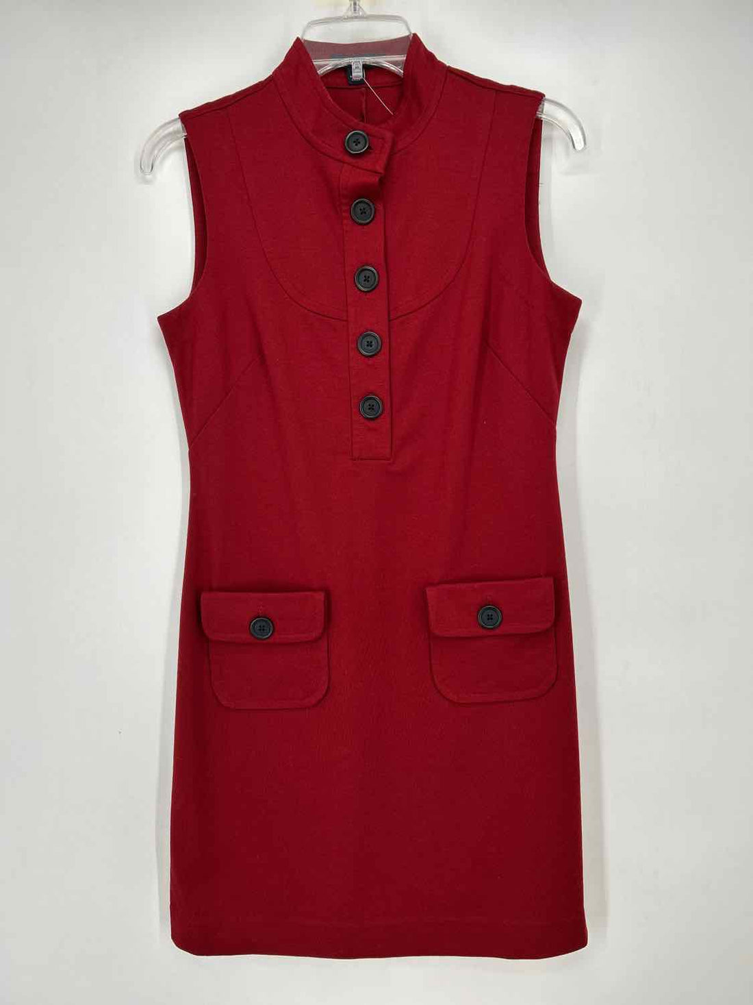 Banana Republic Size 4 Maroon Sleeveless Dress