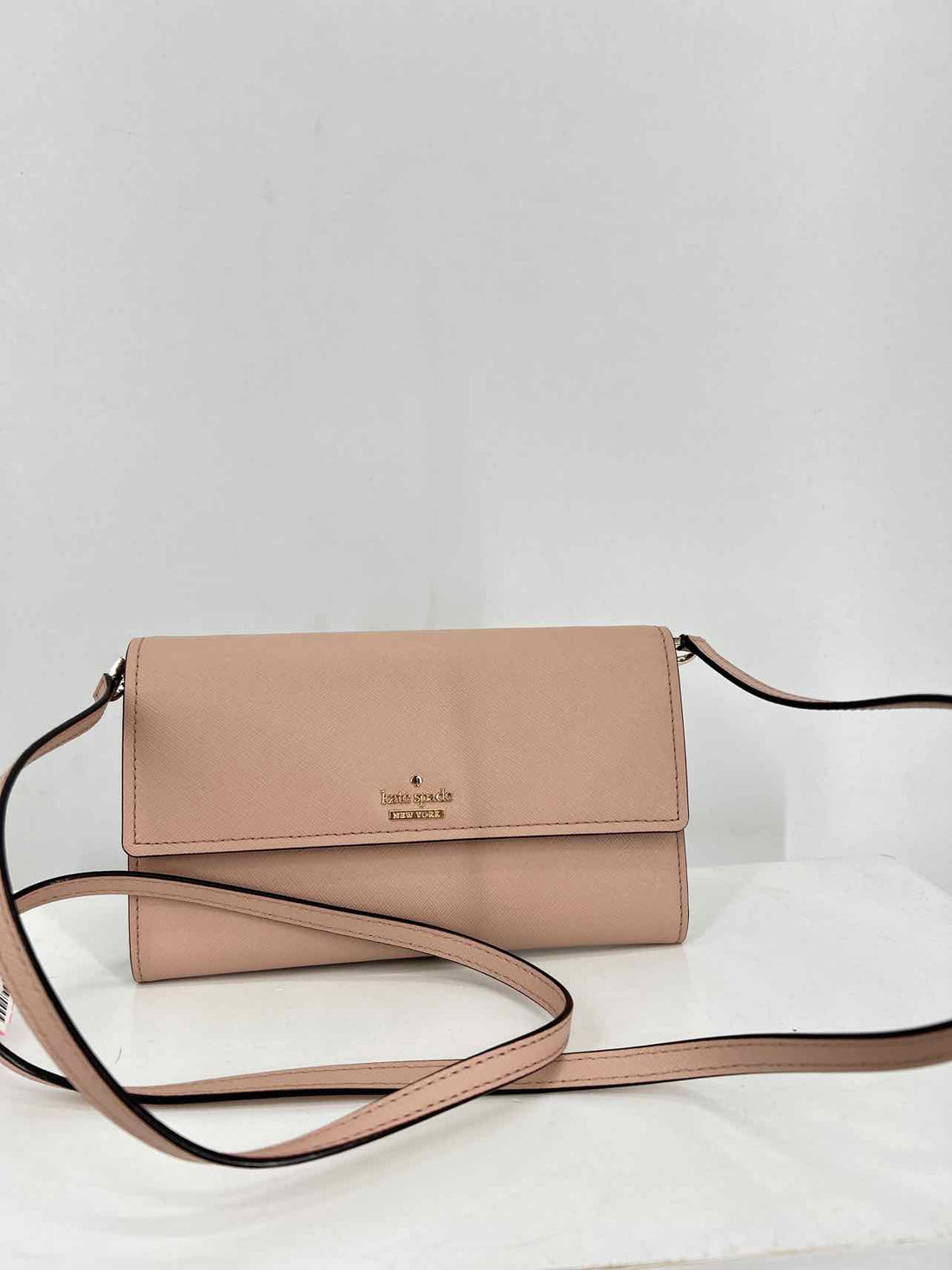 Kate Spade Pink Saffiano Leather Crossbody