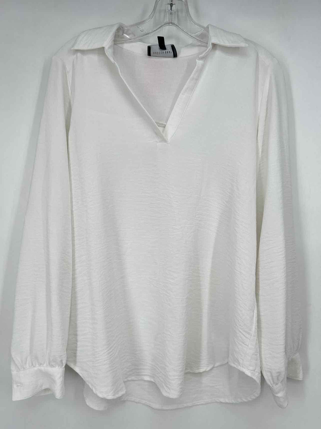 Hudson Gray Size S White Long Sleeve