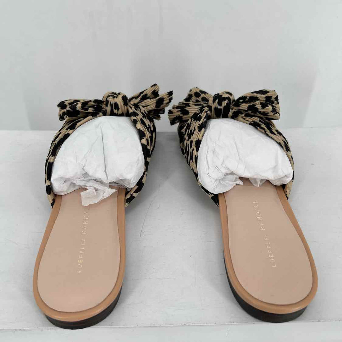 Loeffler Randall Women Size 9.5 Leopard New Sandals