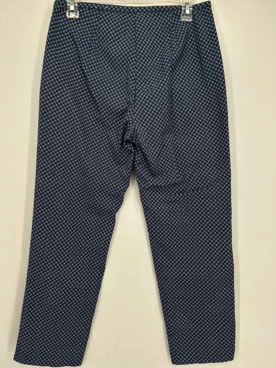 J McLaughlin Size 6 Navy Print Pants