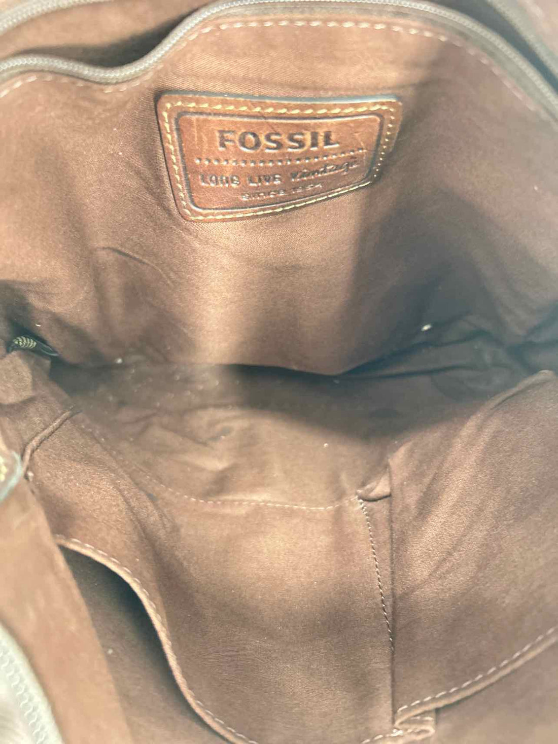 Fossil Black Crossbody
