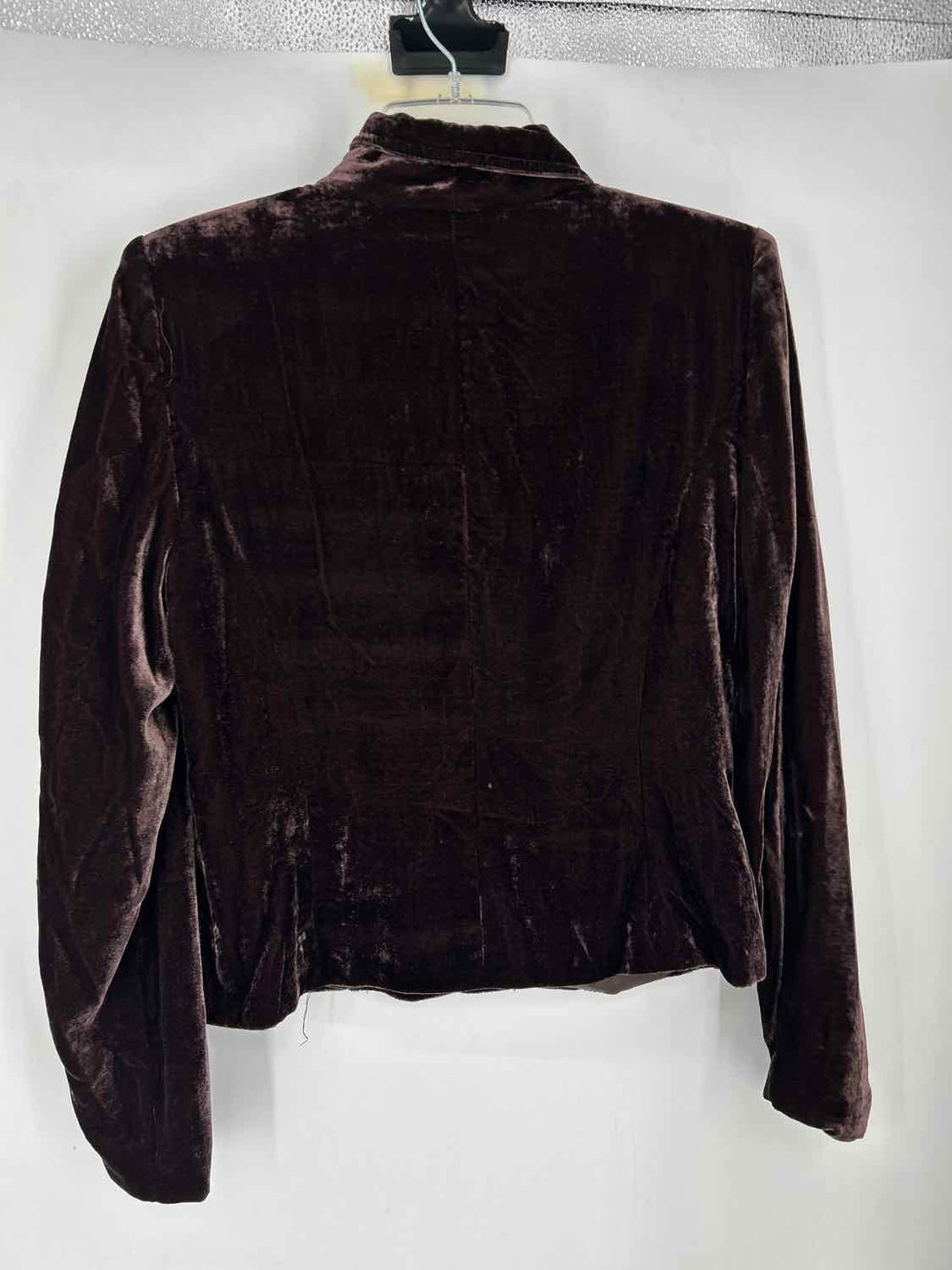 Ecologie Size 10 Brown Velvet Blazer