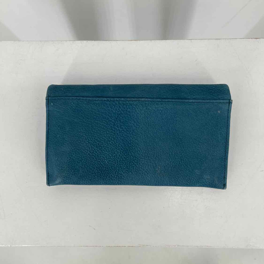 Latico Blue Leather Pre Owned Wallet