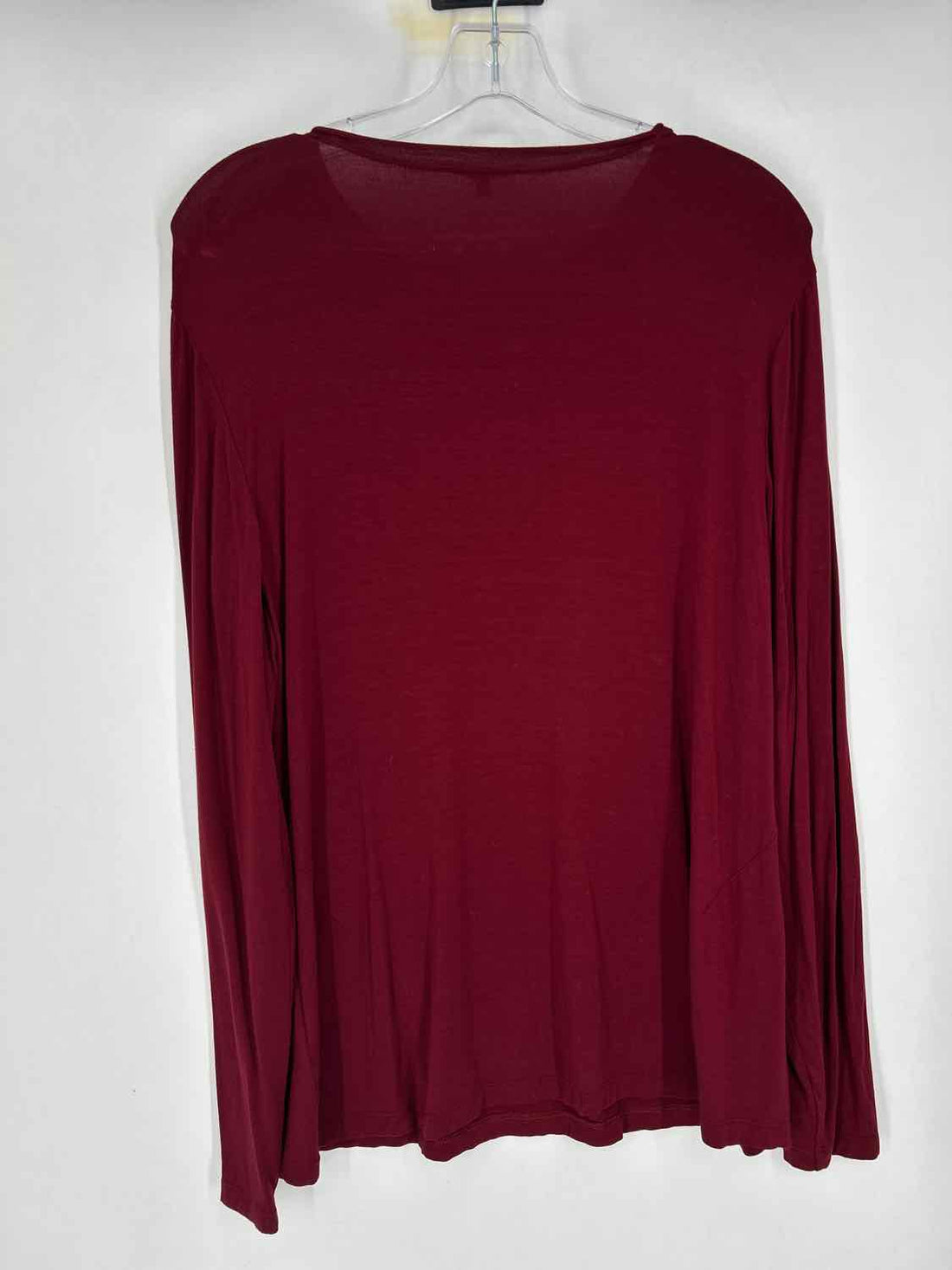 Lafayette 148 Size XL Dark Maroon Long Sleeve