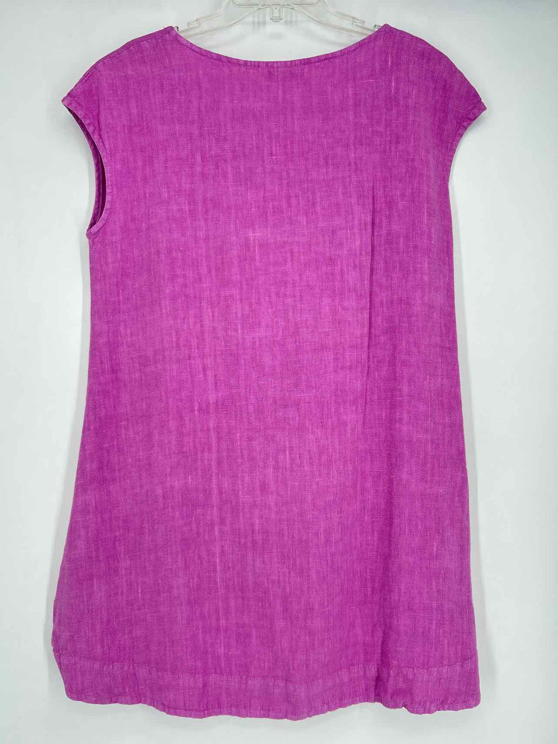 Bryn Walker Size M Periwinkle Linen Short Sleeve Dress