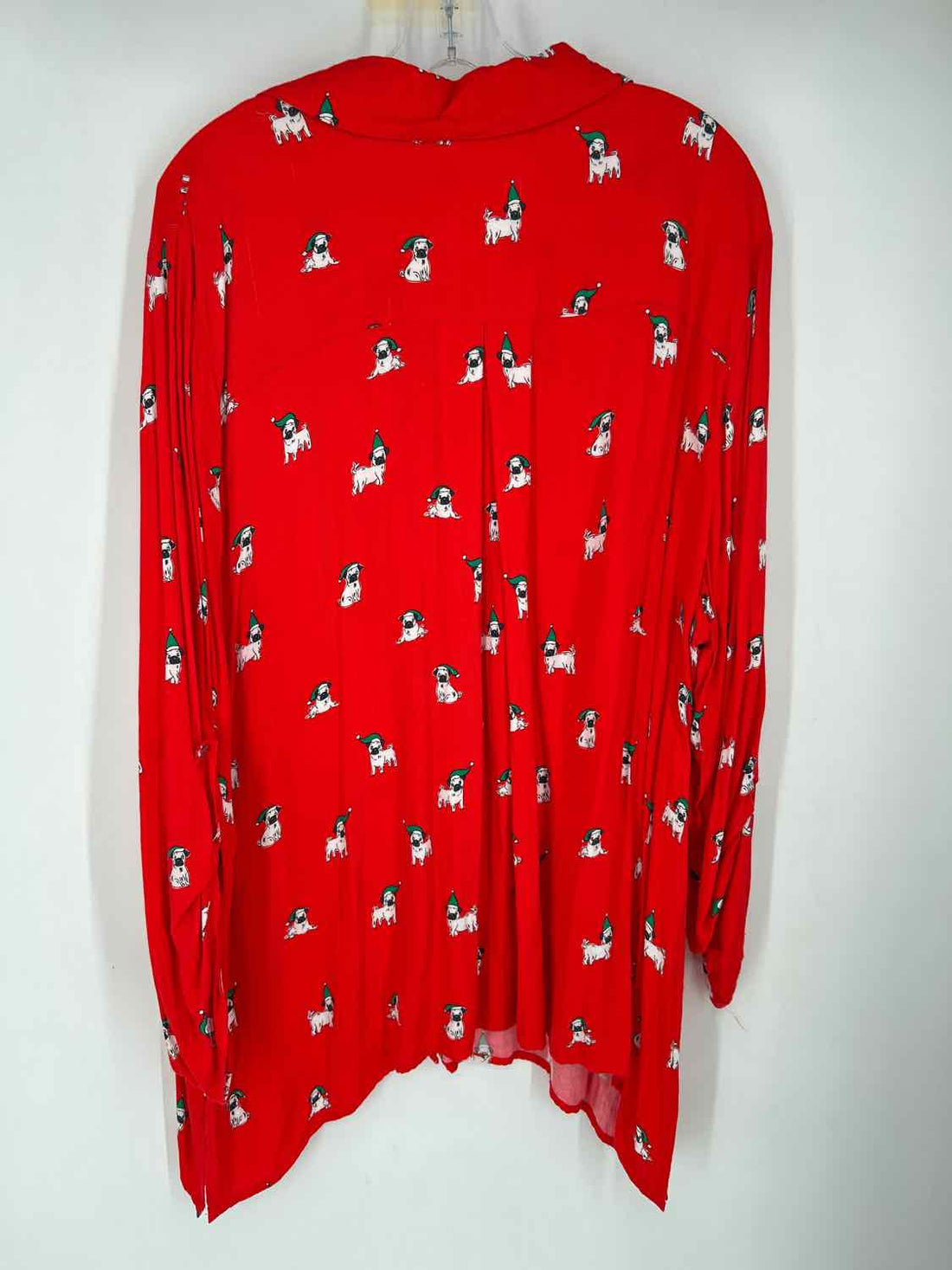 Ruby Rd 2X Red Print Holiday