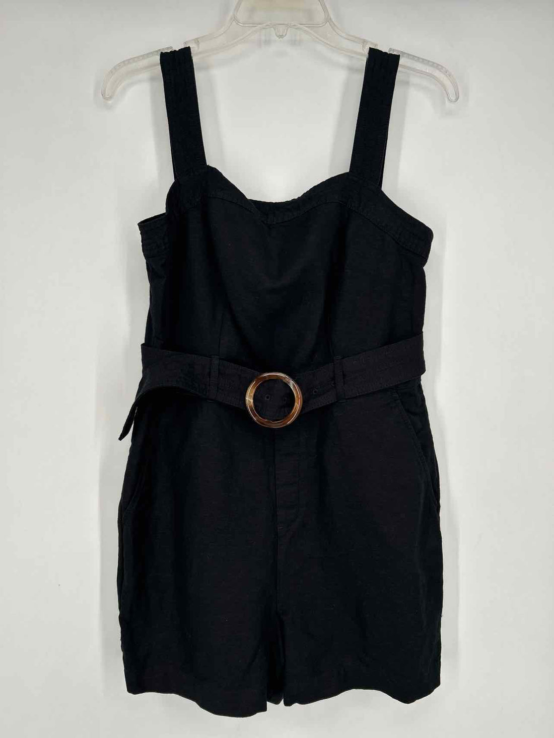 Loft Size 4 Black Sleeveless Rompers