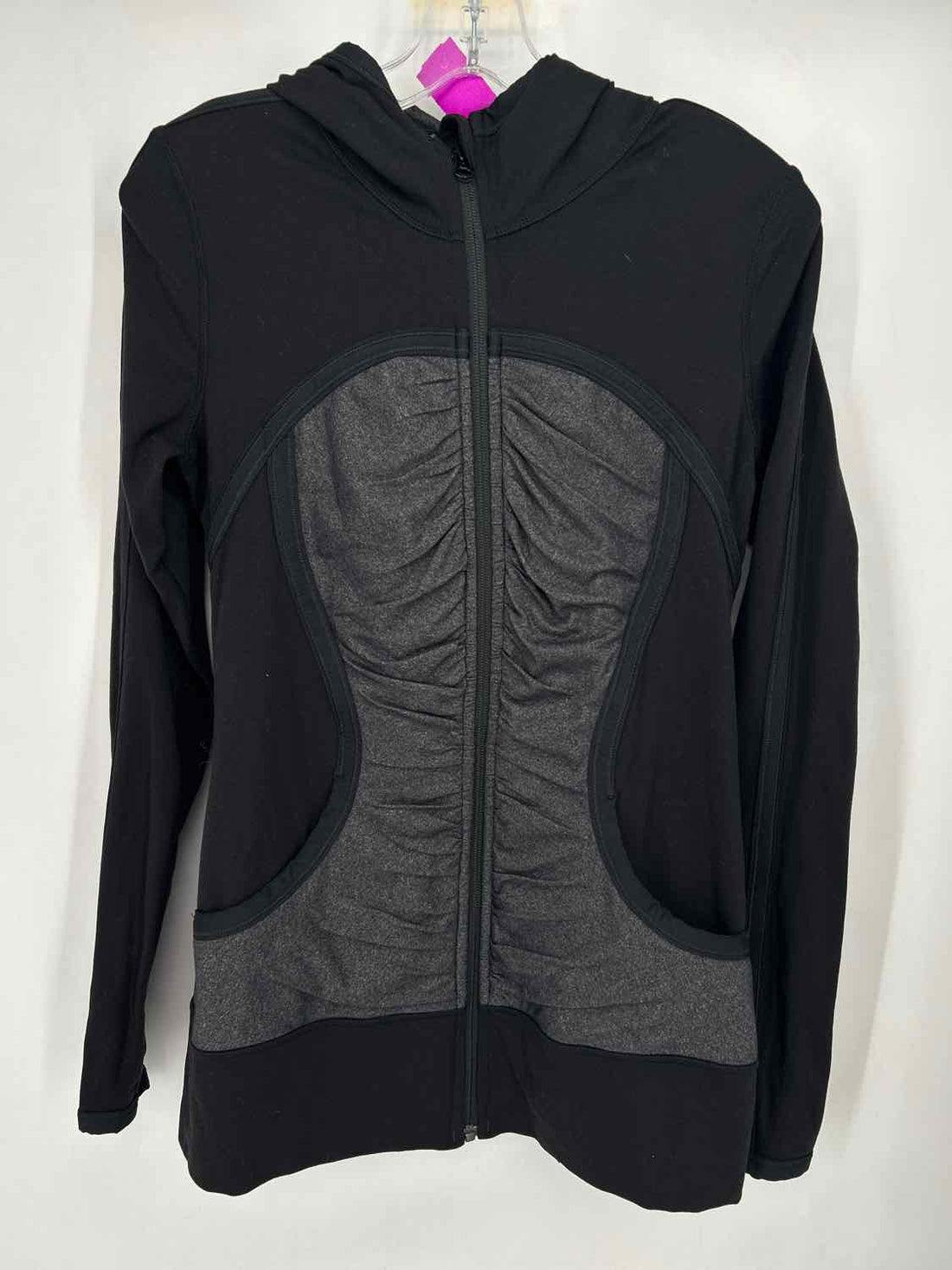 Lululemon Size 8 Black & Gray Active Jacket
