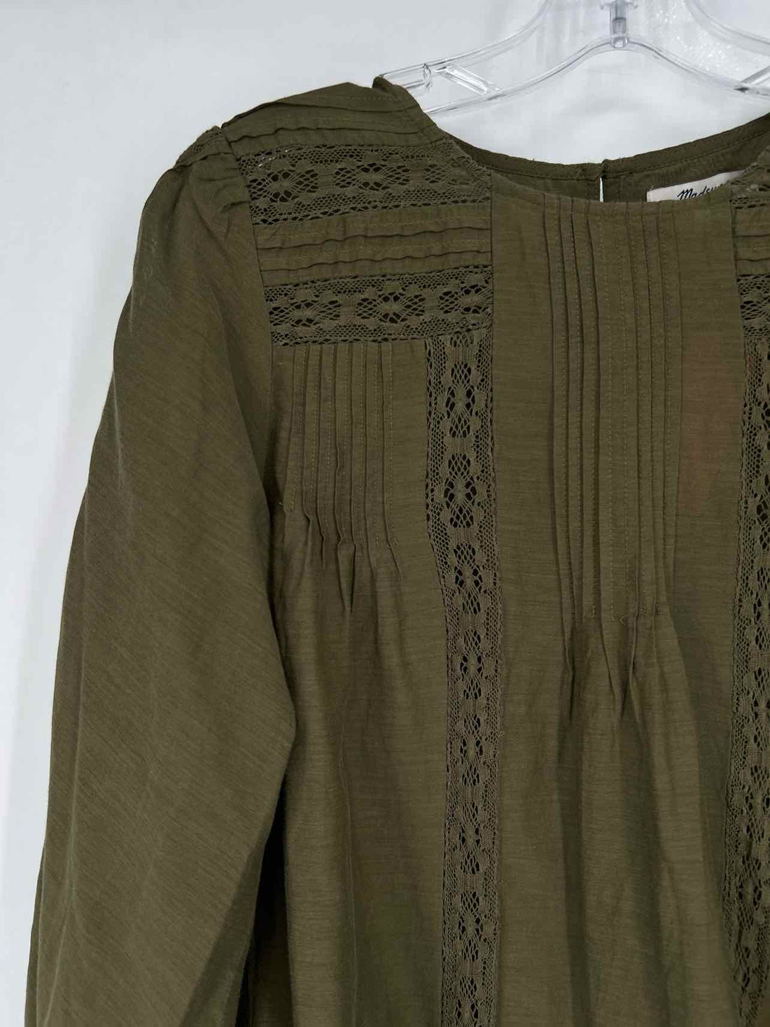 Madewell Size M Olive Long Sleeve